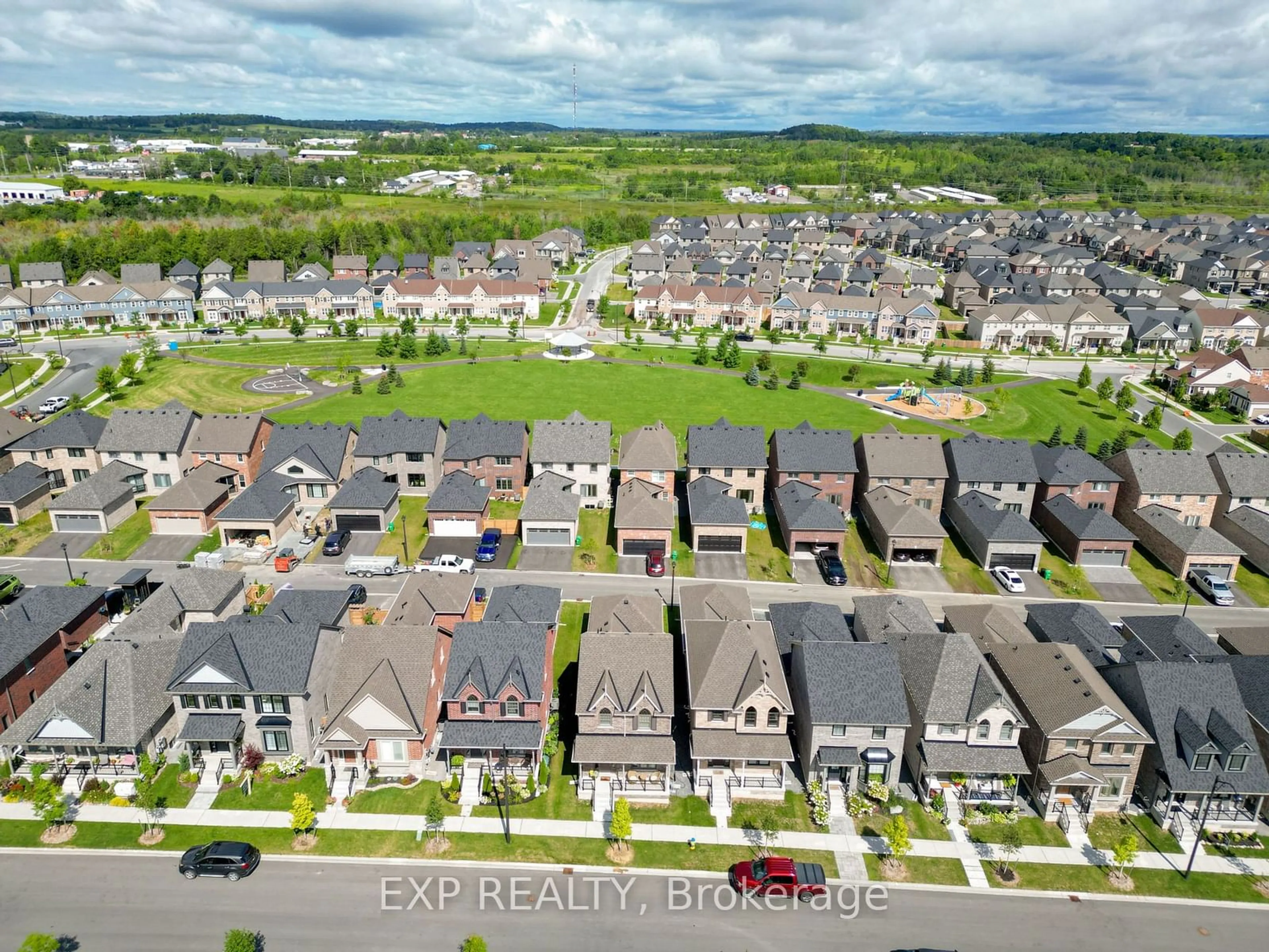 A pic from exterior of the house or condo, the street view for 282 Noftall Gdns, Peterborough Ontario K9H 0G4