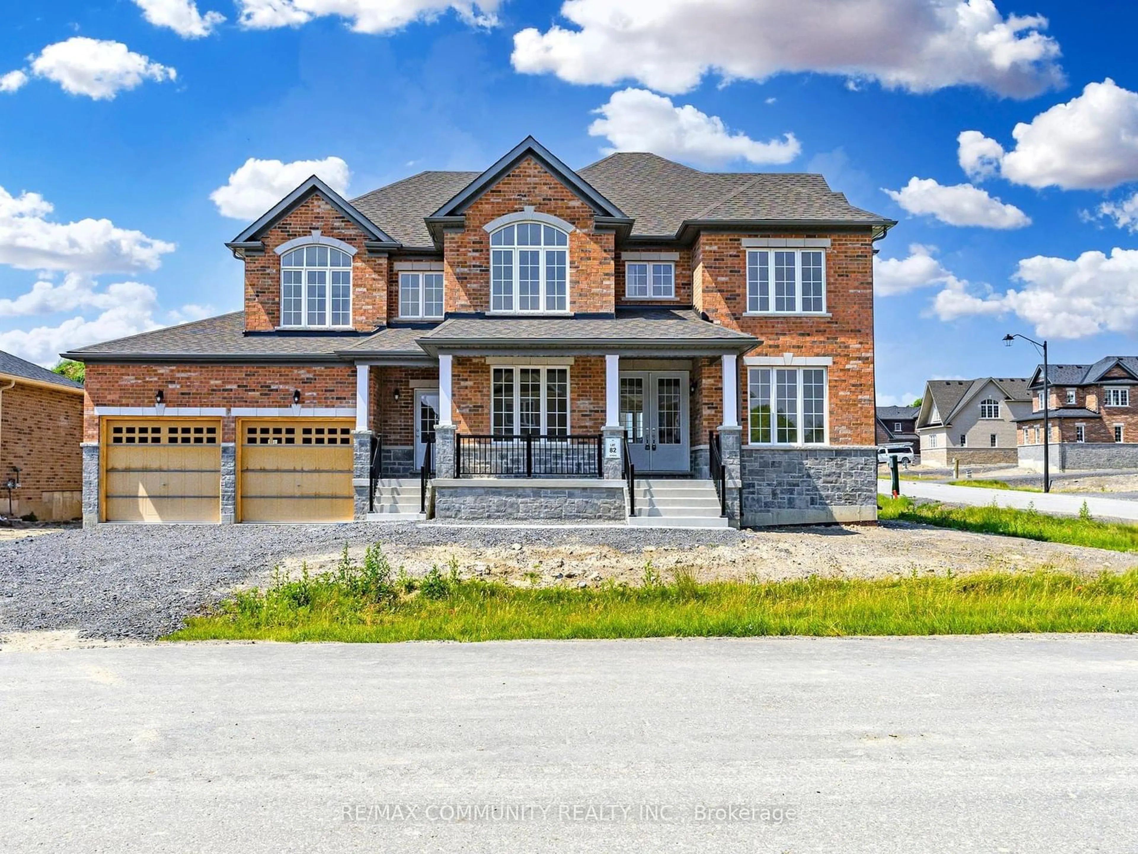 Home with brick exterior material, street for 99 Golden Meadows Dr, Otonabee-South Monaghan Ontario K9J 0K6