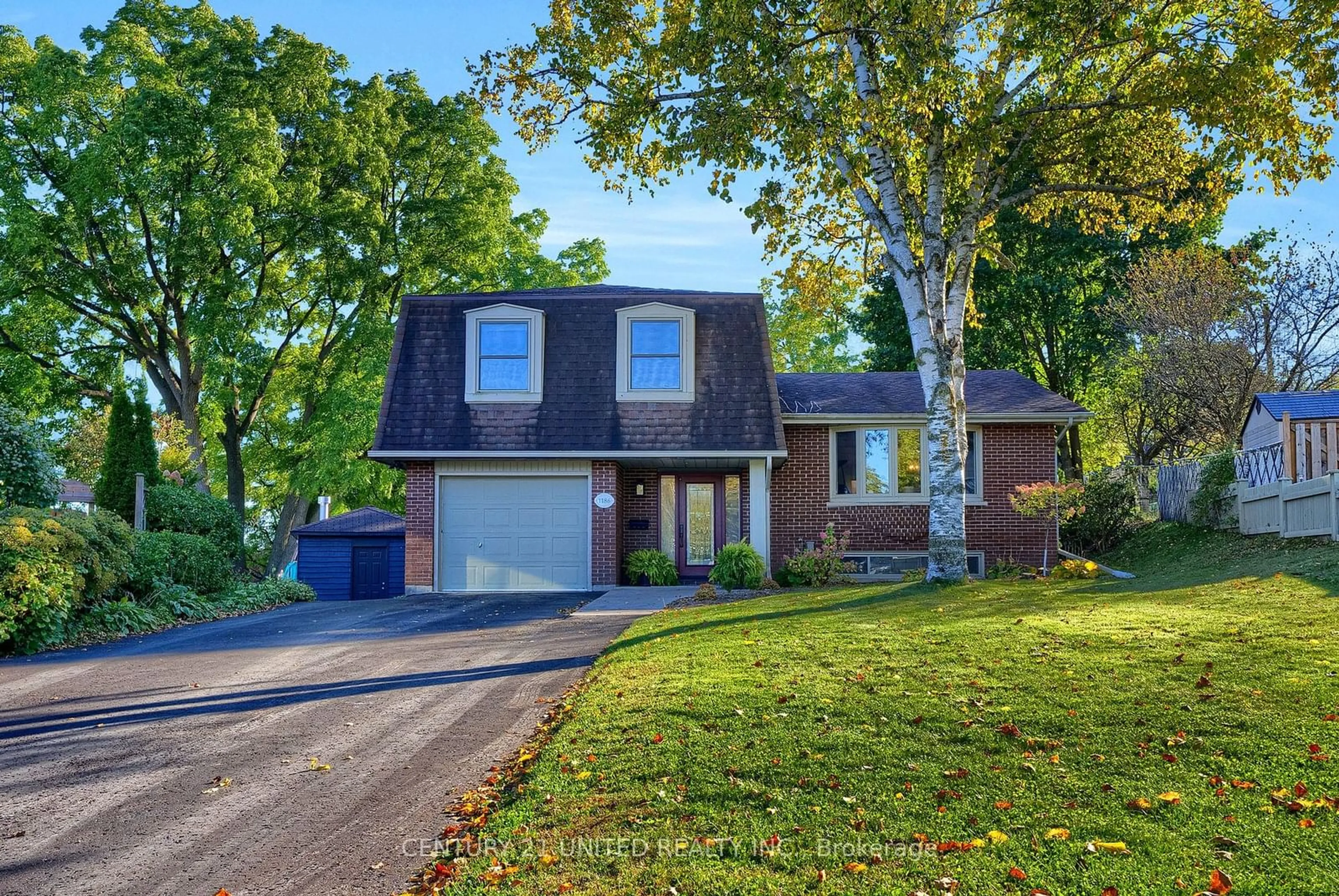 Frontside or backside of a home, the street view for 1186 Cartier Blvd, Peterborough Ontario K9H 6S1