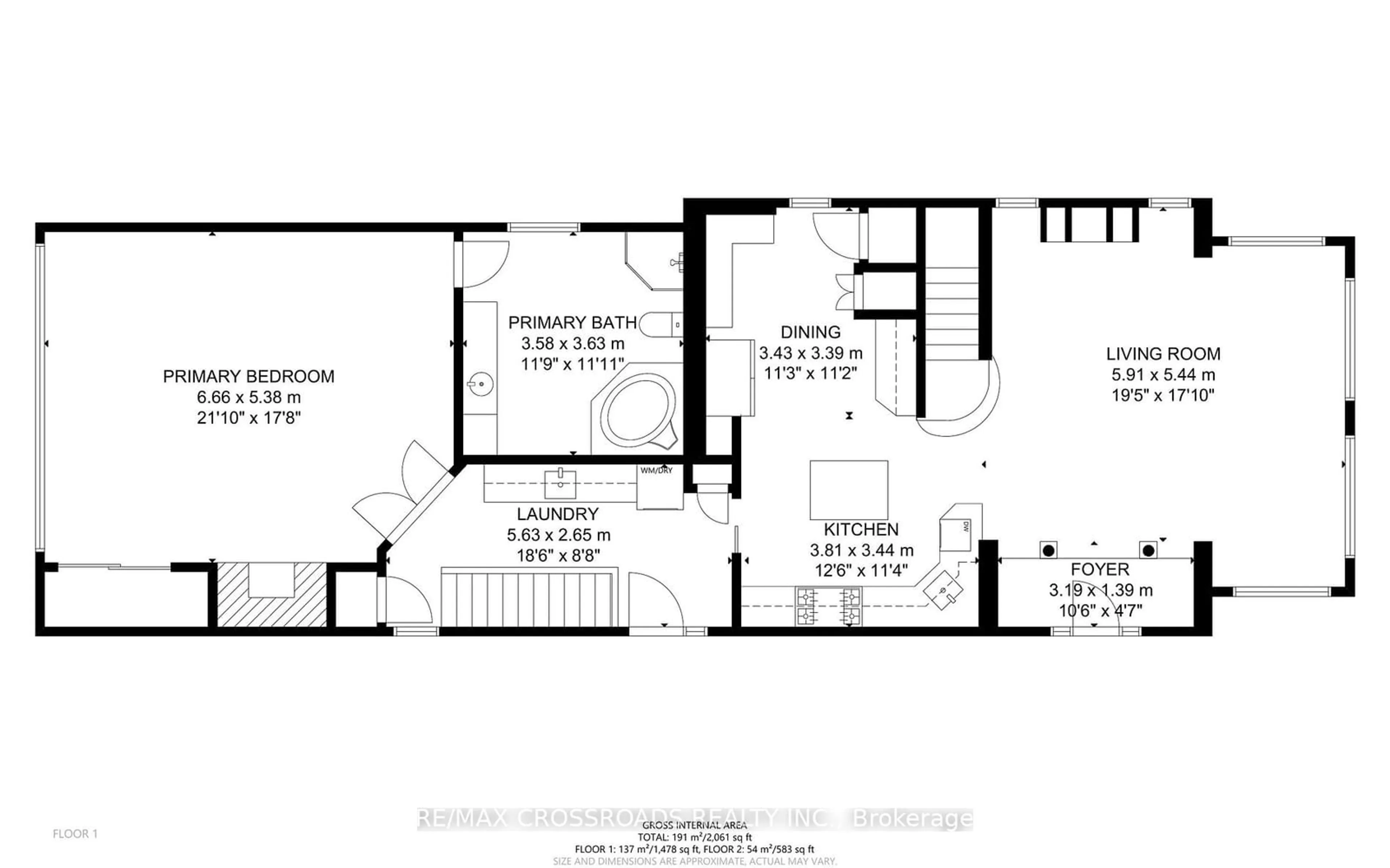 Floor plan for 5049 ARMOURY St, Niagara Falls Ontario L2E 1T3