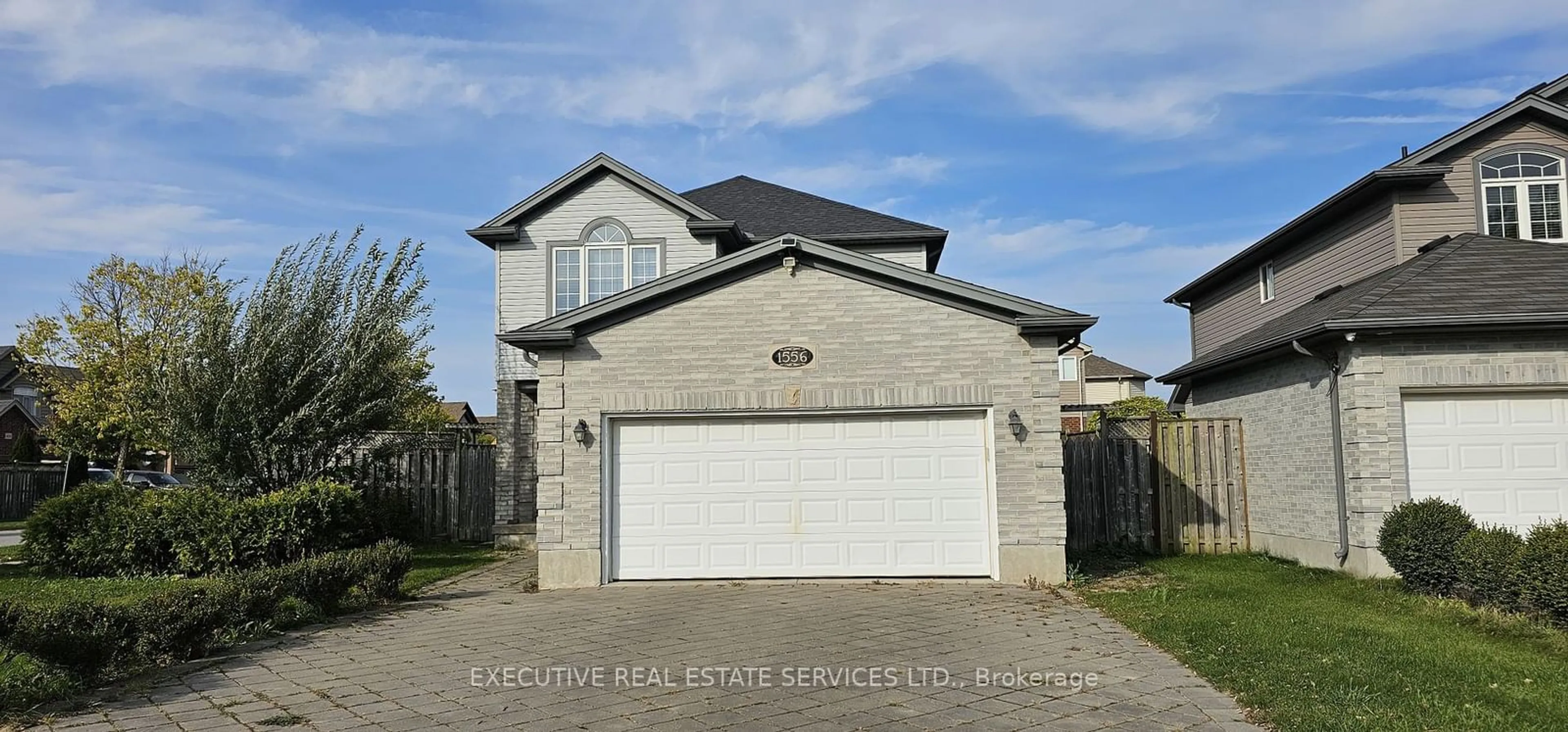 Frontside or backside of a home, the street view for 1556 Green Gables Rd, London Ontario N6M 0A6