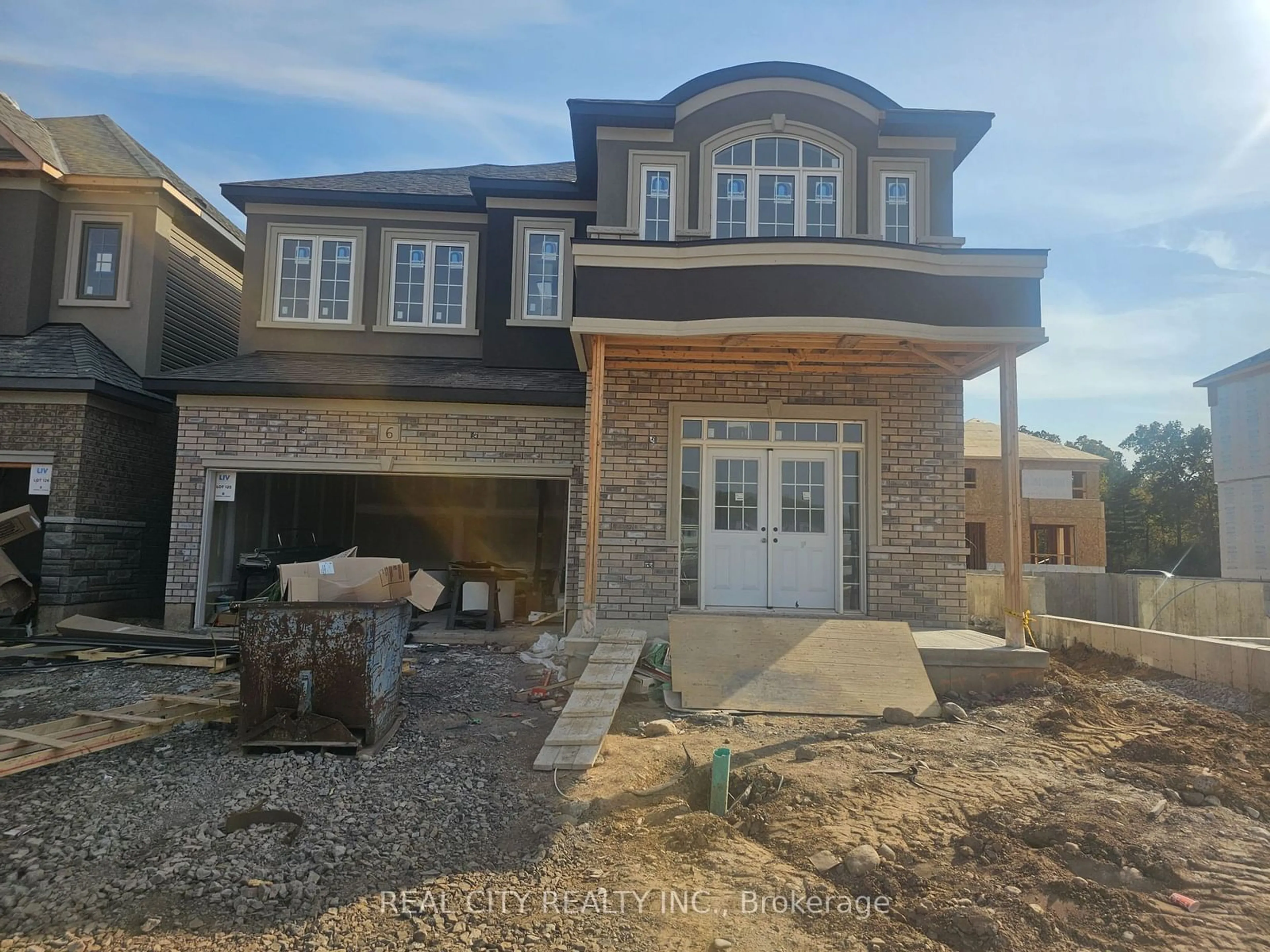 Frontside or backside of a home, the street view for 6 Sherrill Ave, Brantford Ontario N3V 0C3