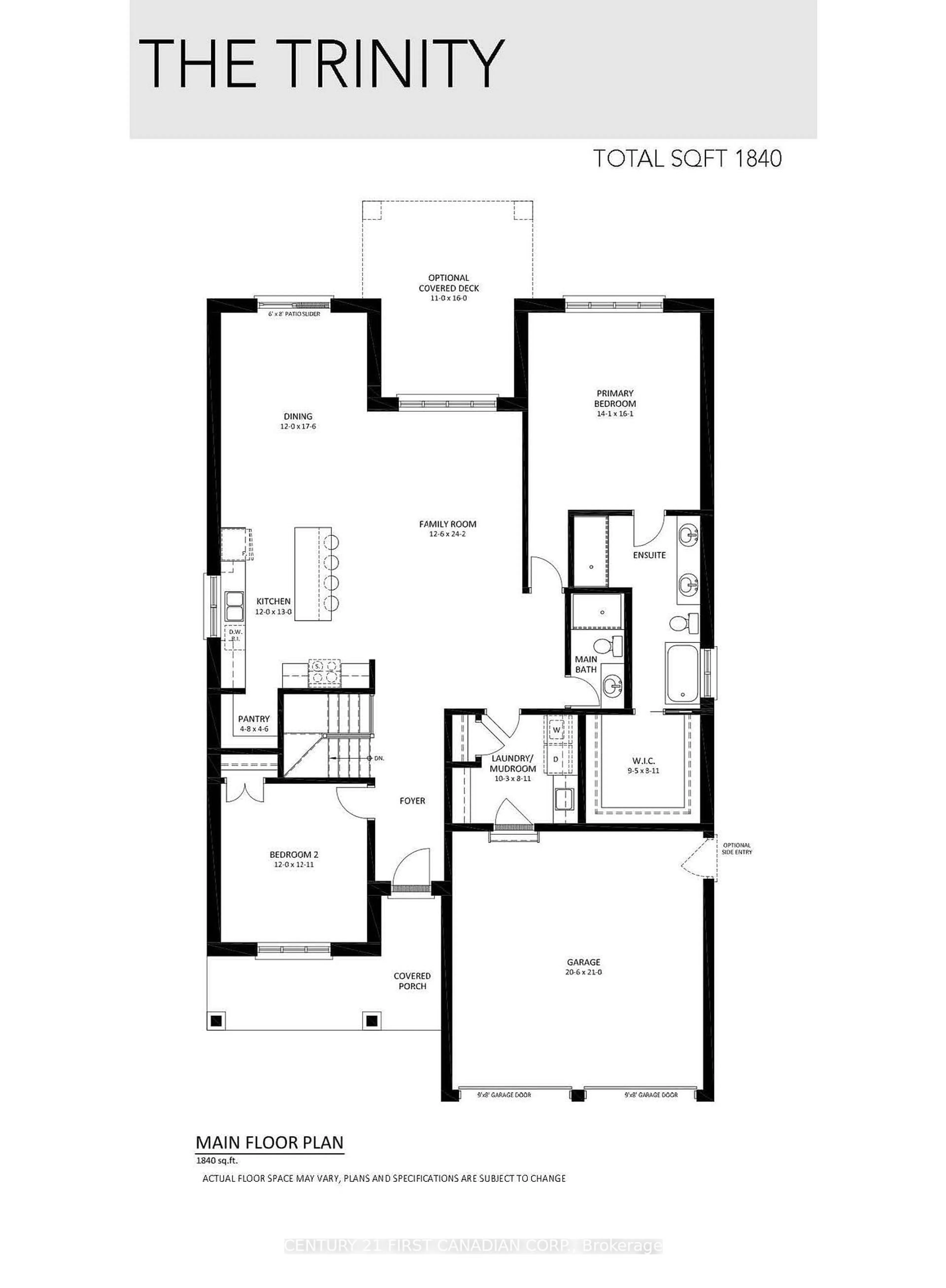 Floor plan for 126 TIMBERWALK Tr, Middlesex Centre Ontario N0M 2A0