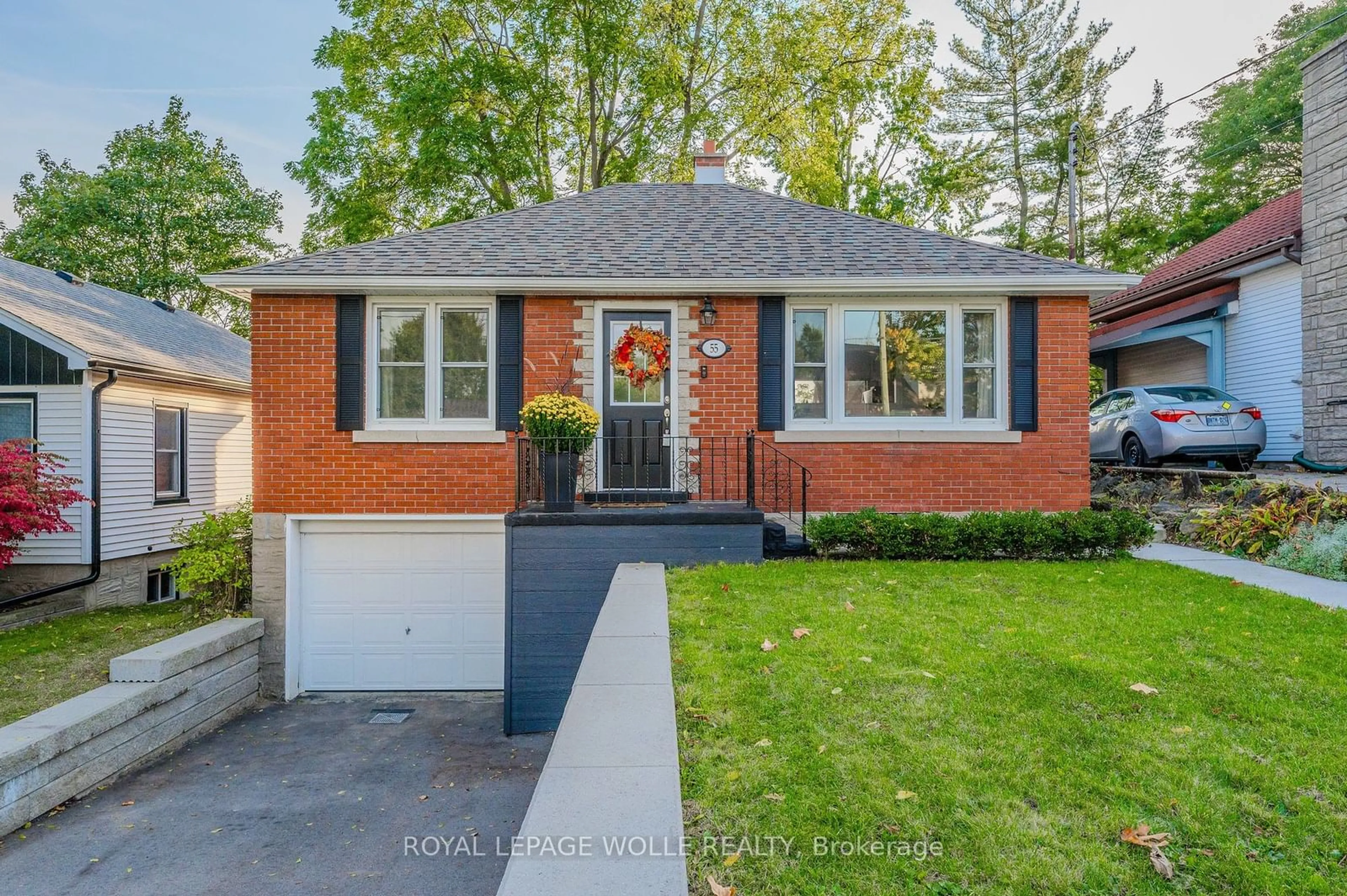 Home with brick exterior material for 55 Rex Dr, Kitchener Ontario N2M 4A1