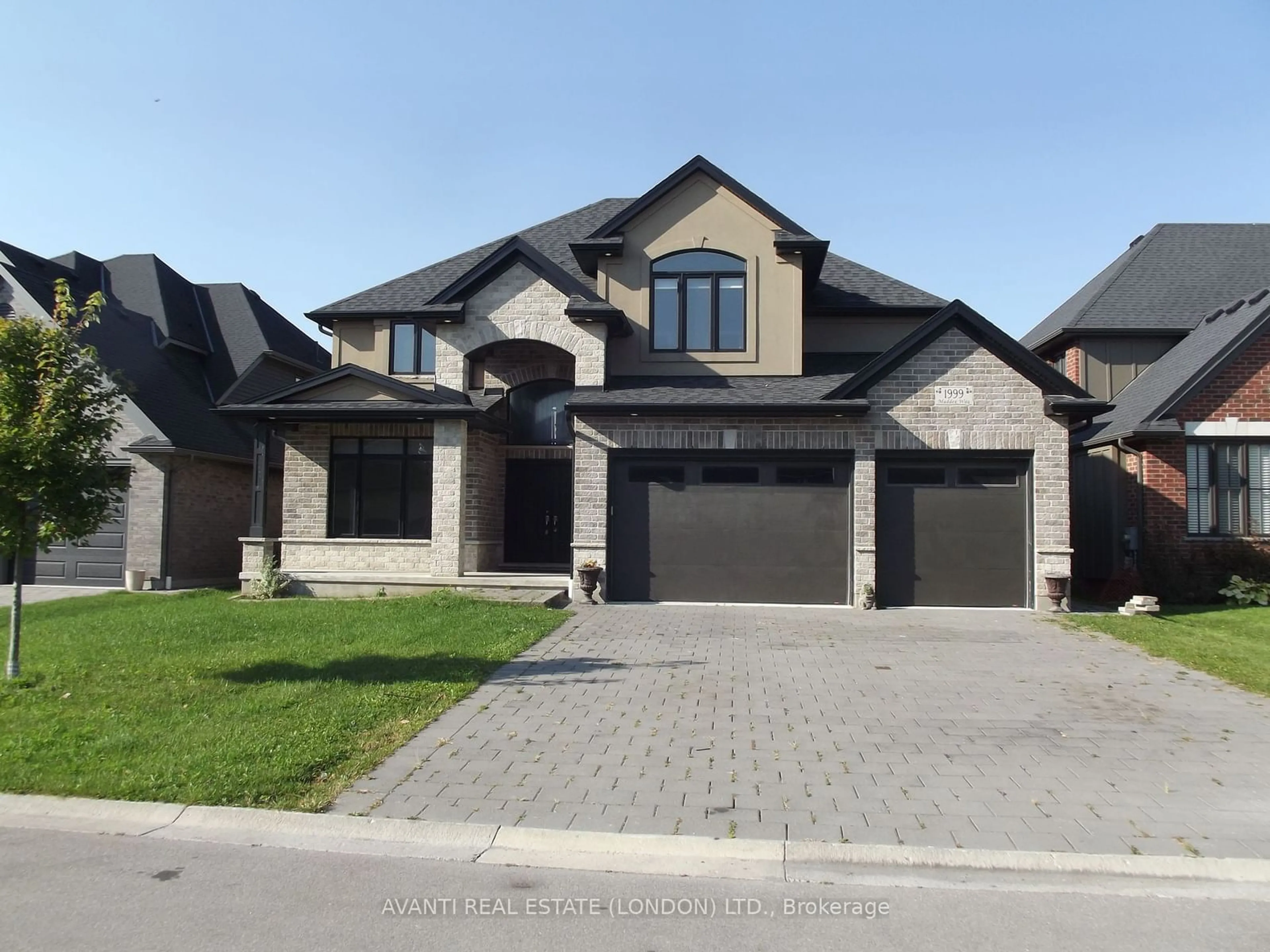 Frontside or backside of a home, the street view for 1999 Maddex Way, London Ontario N5X 0M8