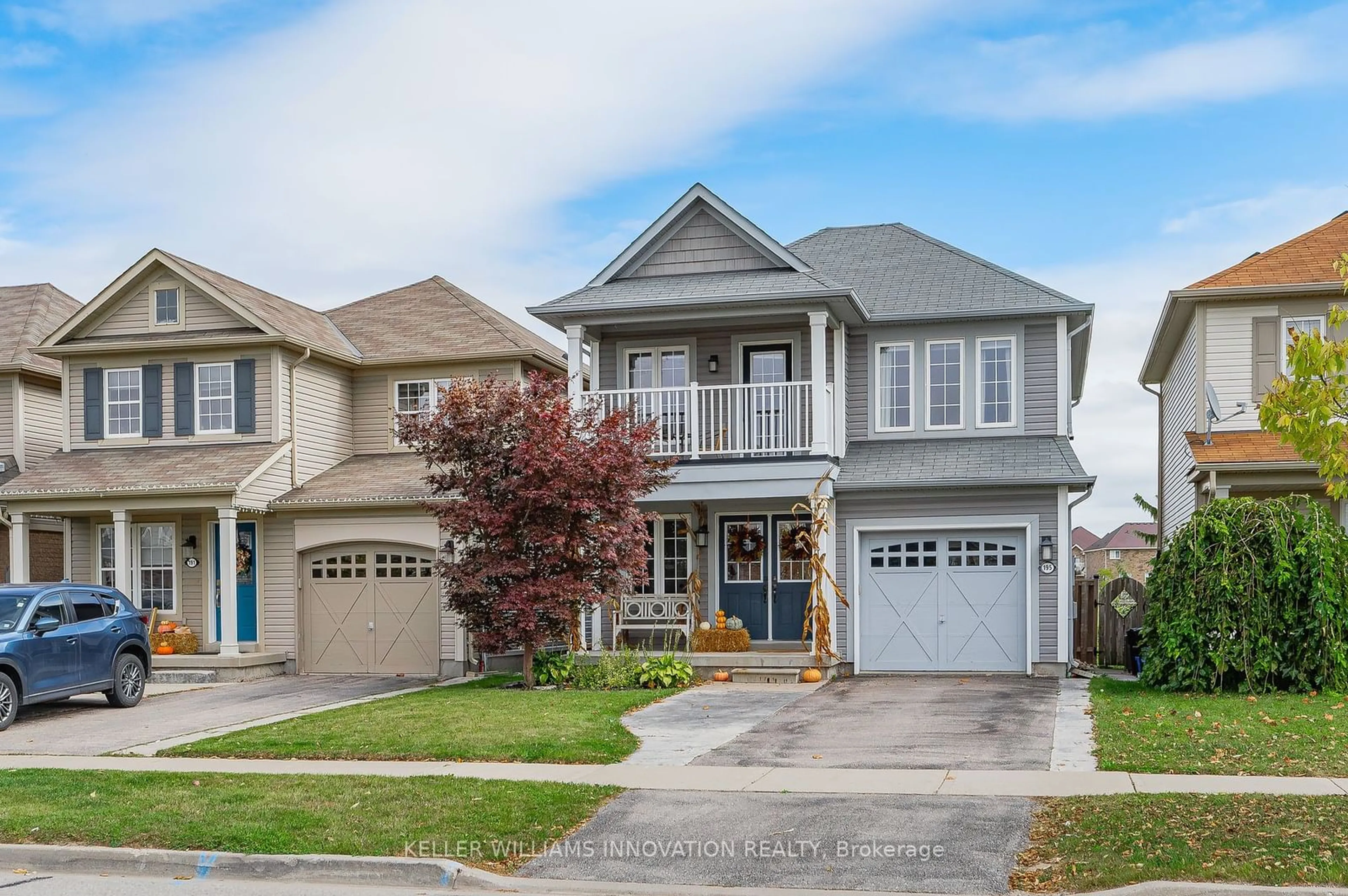 Frontside or backside of a home, the street view for 195 Norwich Rd, Woolwich Ontario N0B 1M0