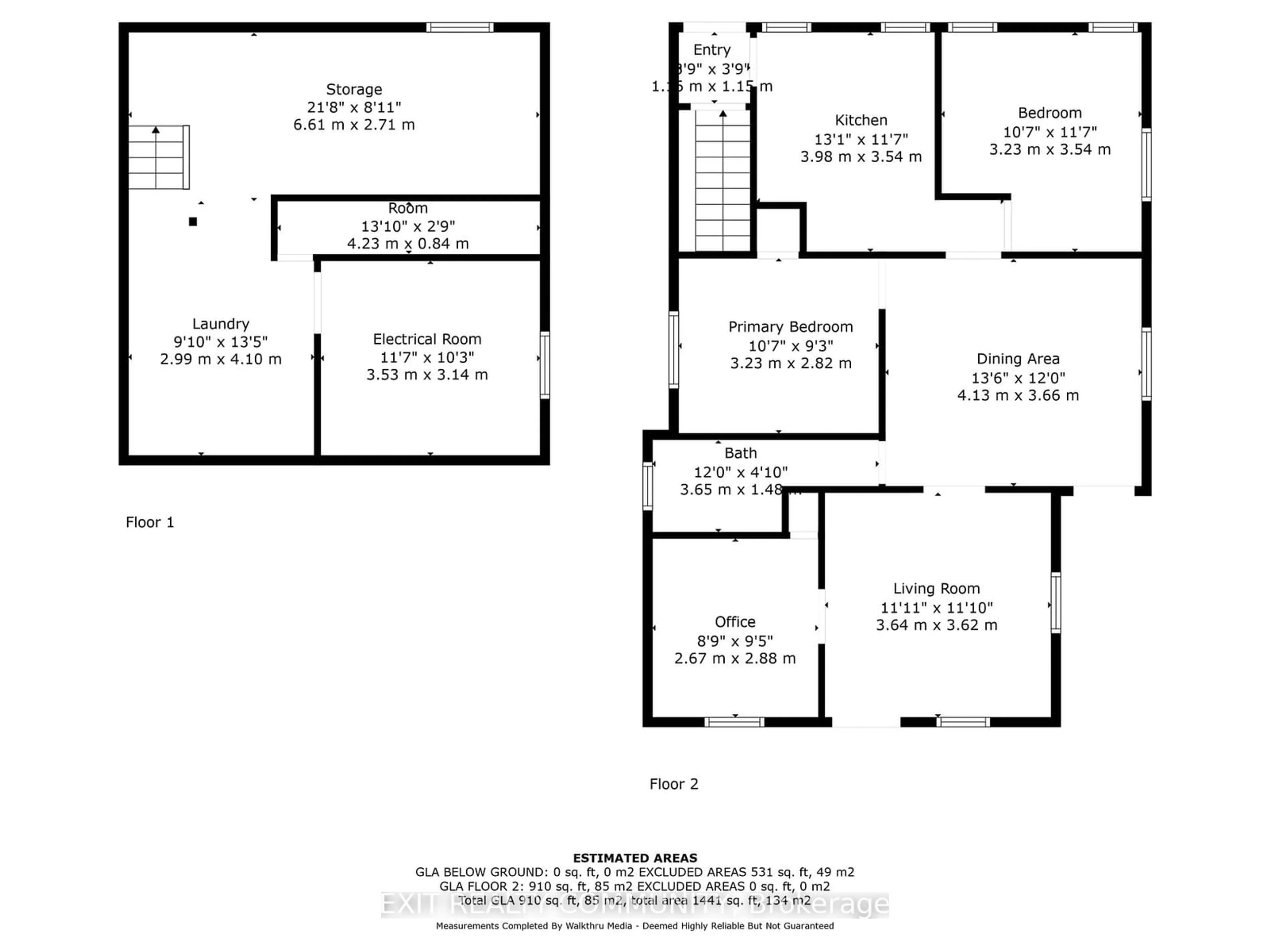 Floor plan for 45 Barwick St, St. Thomas Ontario N5P 1Z9