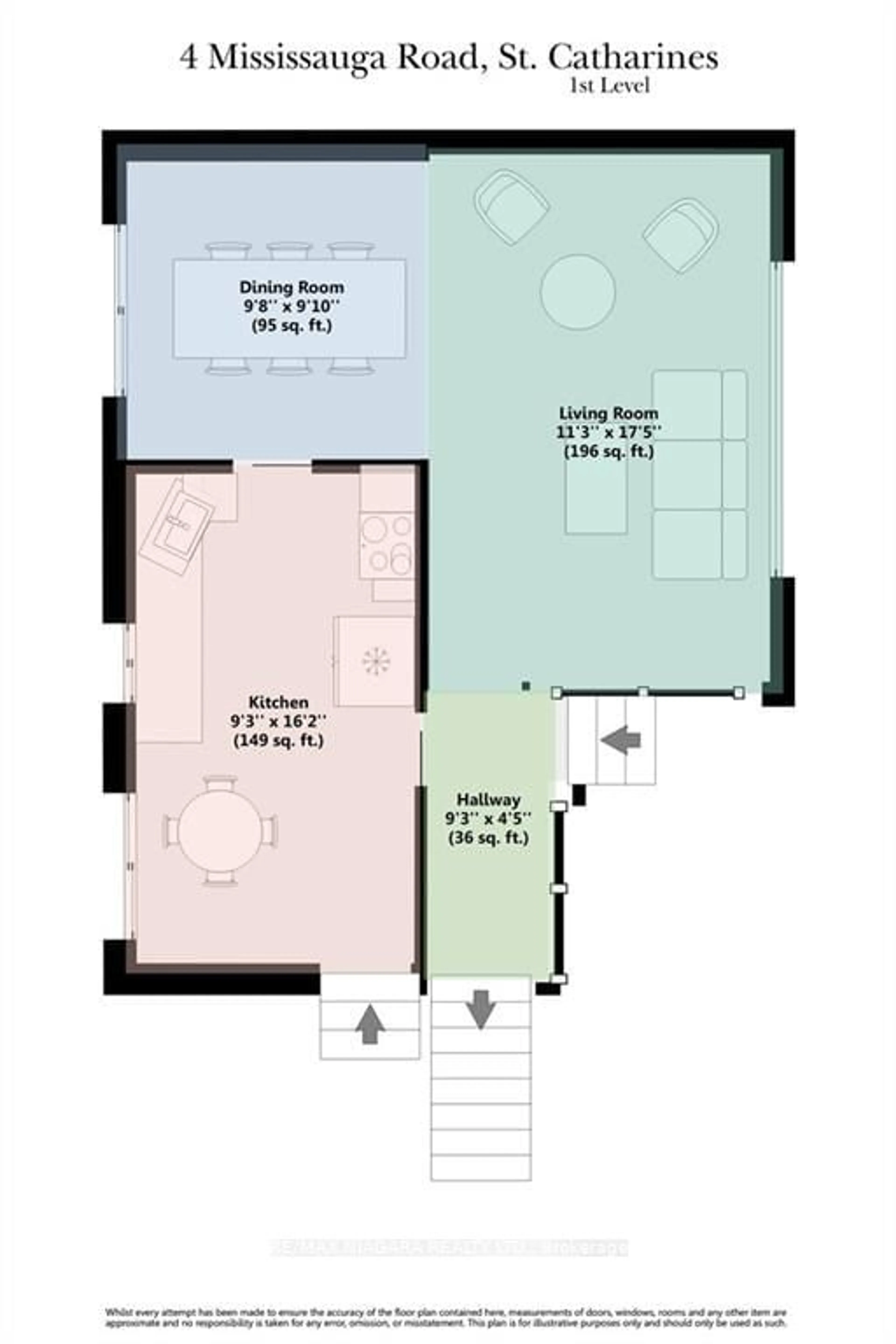 Floor plan for 4 Mississauga Rd, St. Catharines Ontario L2N 3K2