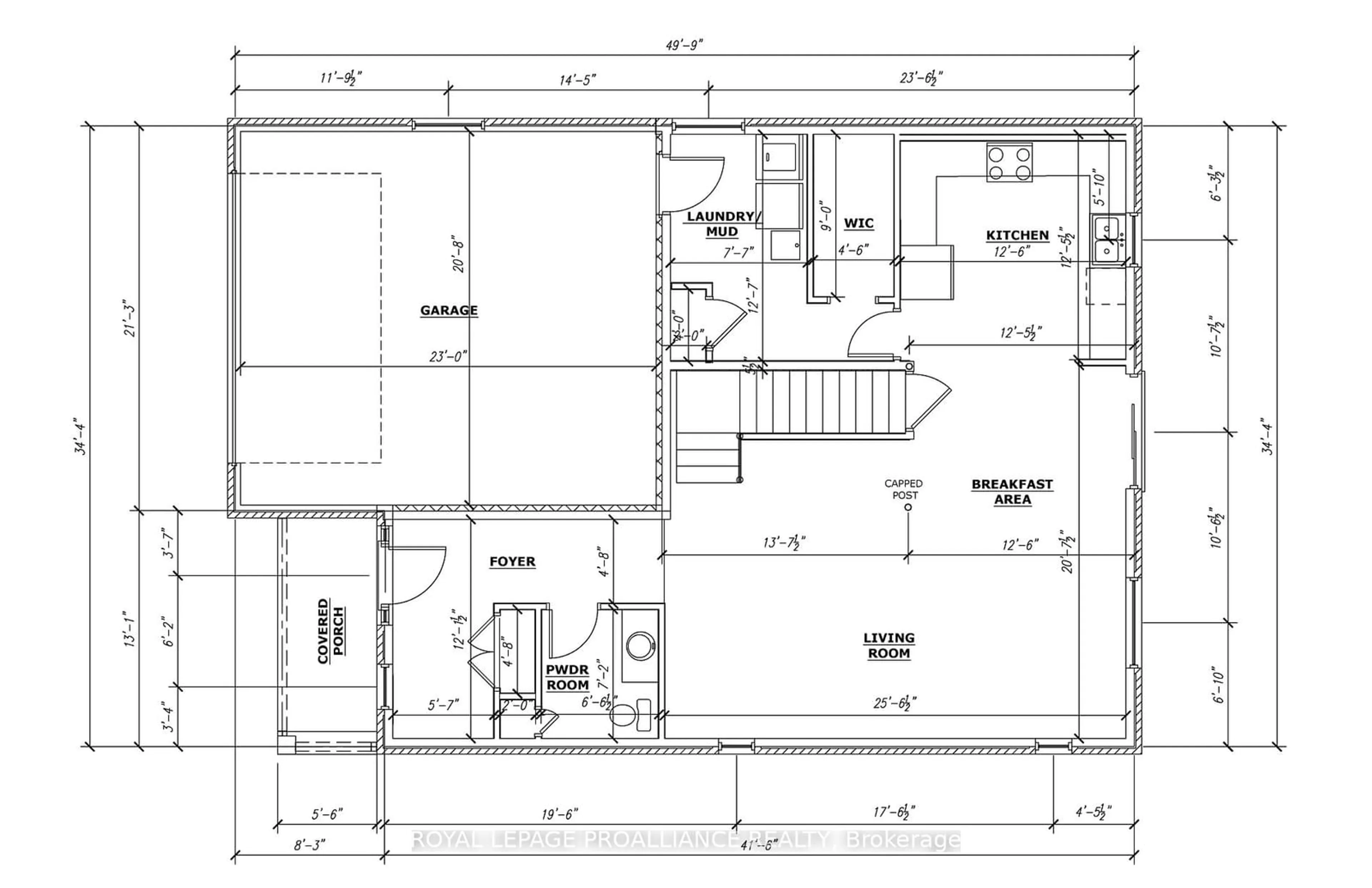 Floor plan for 9 Andrew Cres, Quinte West Ontario K8V 0K1