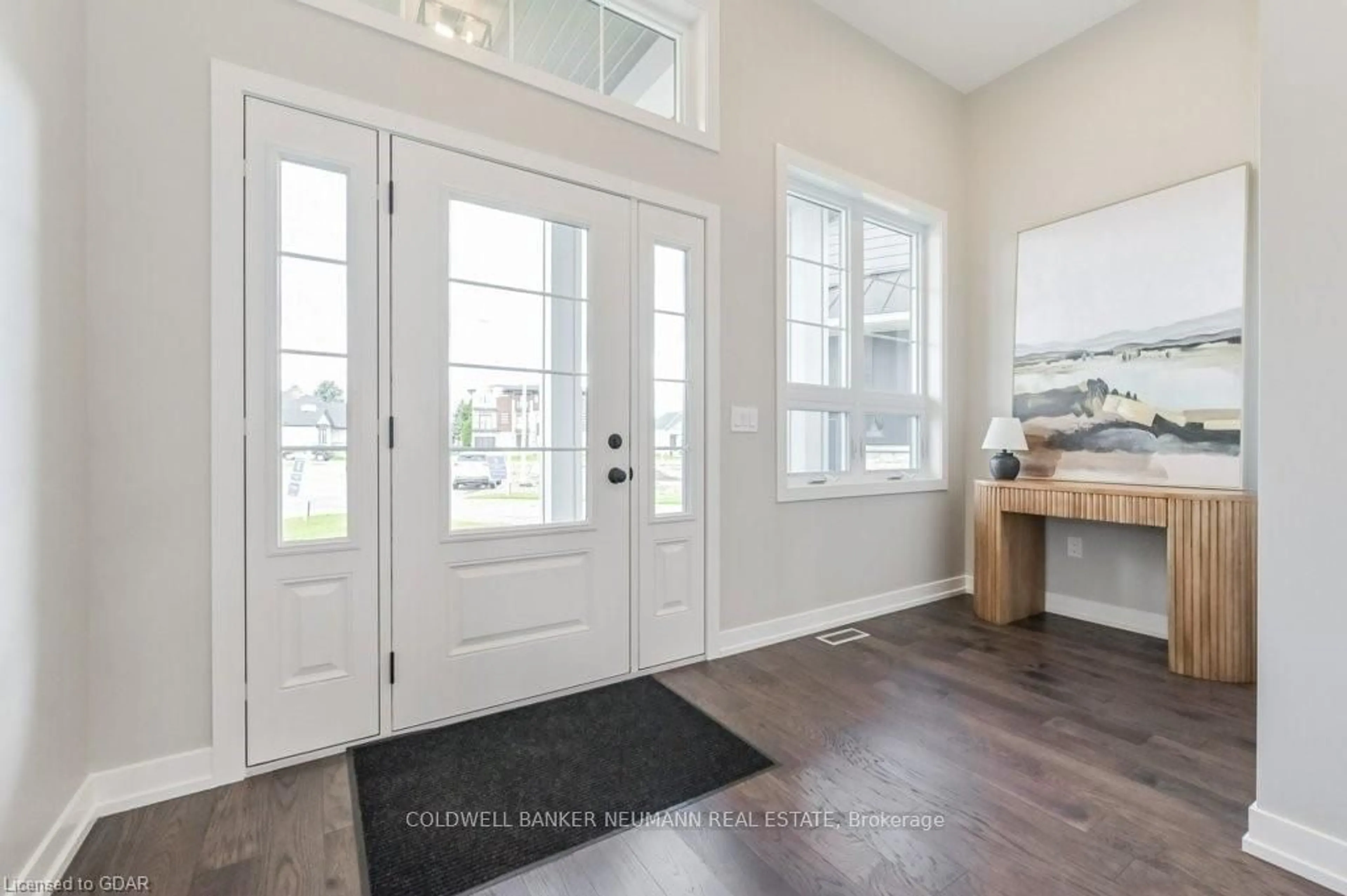 Indoor entryway, wood floors for 157 Jack's Way, Wellington North Ontario N0G 2L4