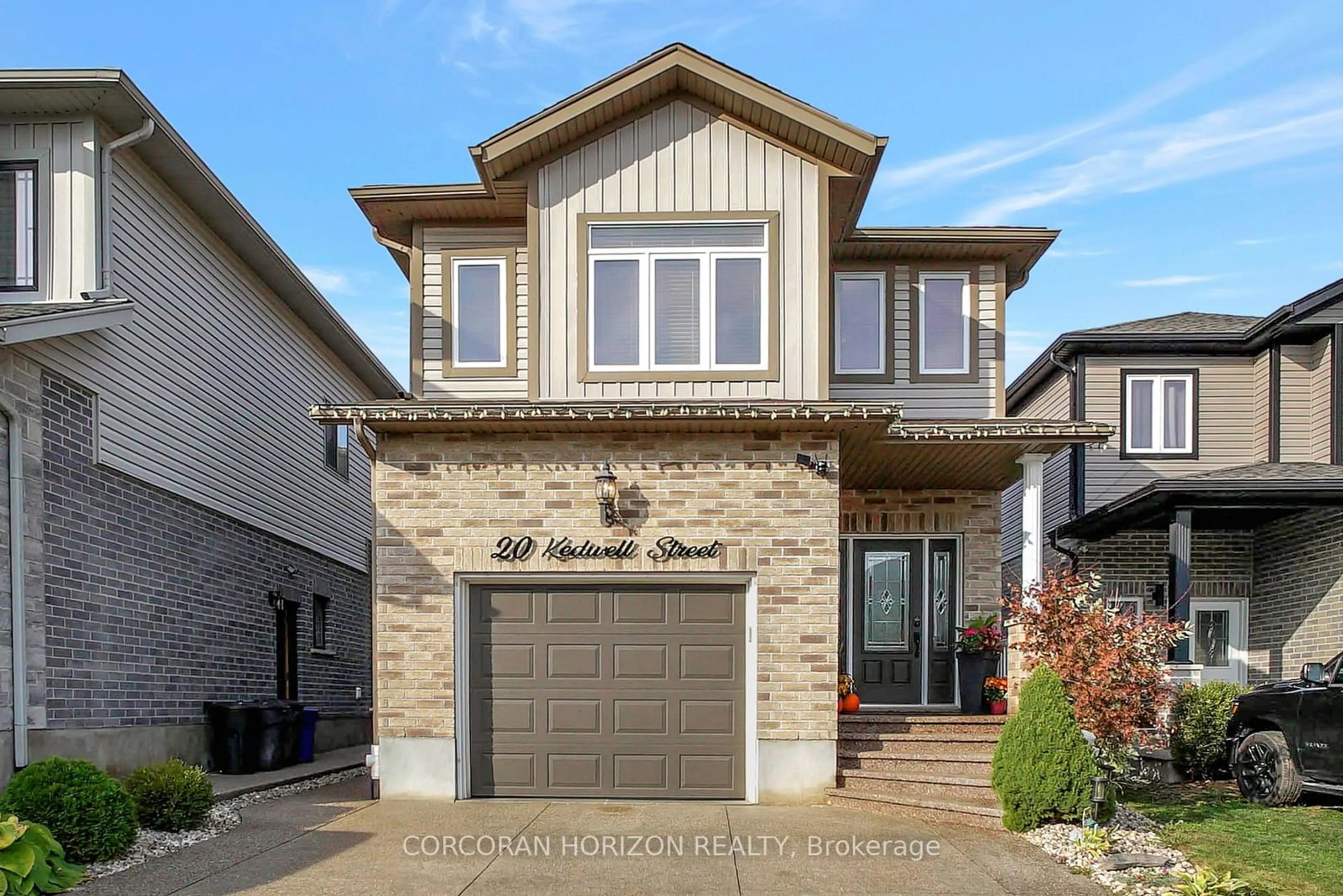 Frontside or backside of a home, the street view for 20 Kedwell St, Cambridge Ontario N1P 0A7