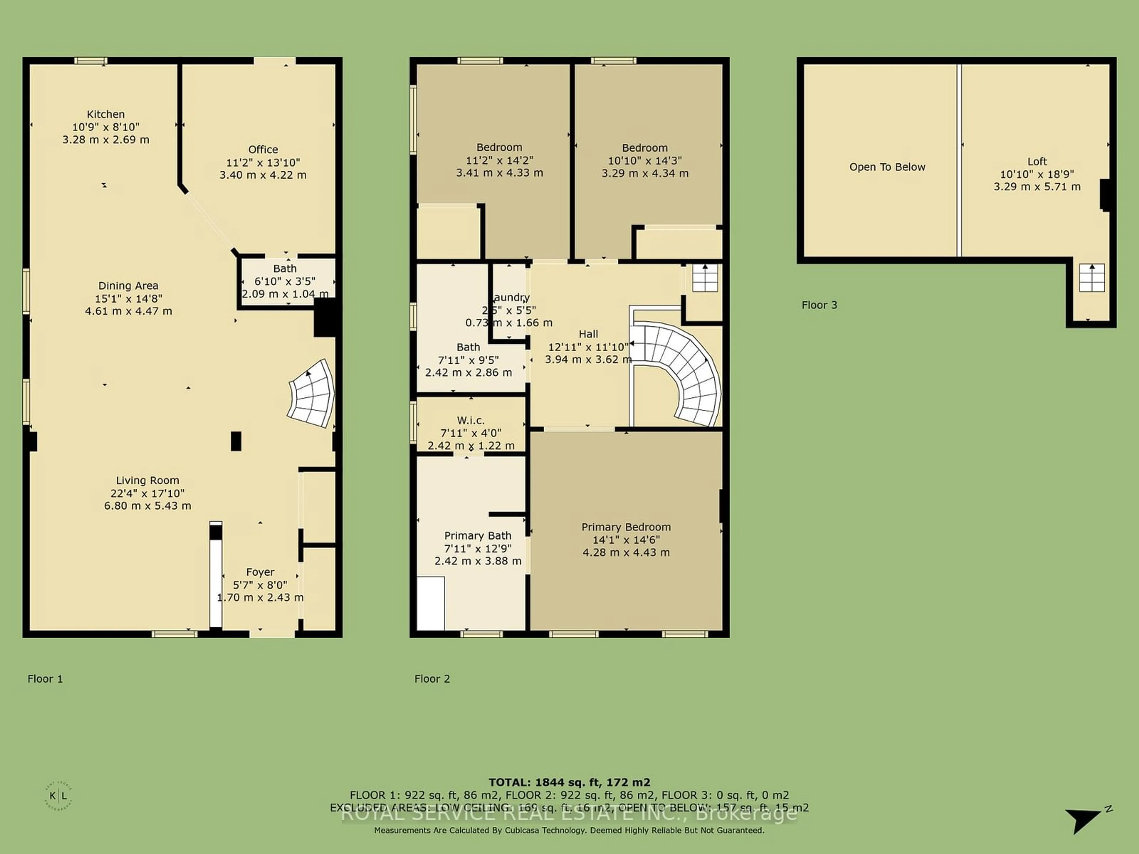 Floor plan for 18 Chapel St #6, Cobourg Ontario K9A 1H9