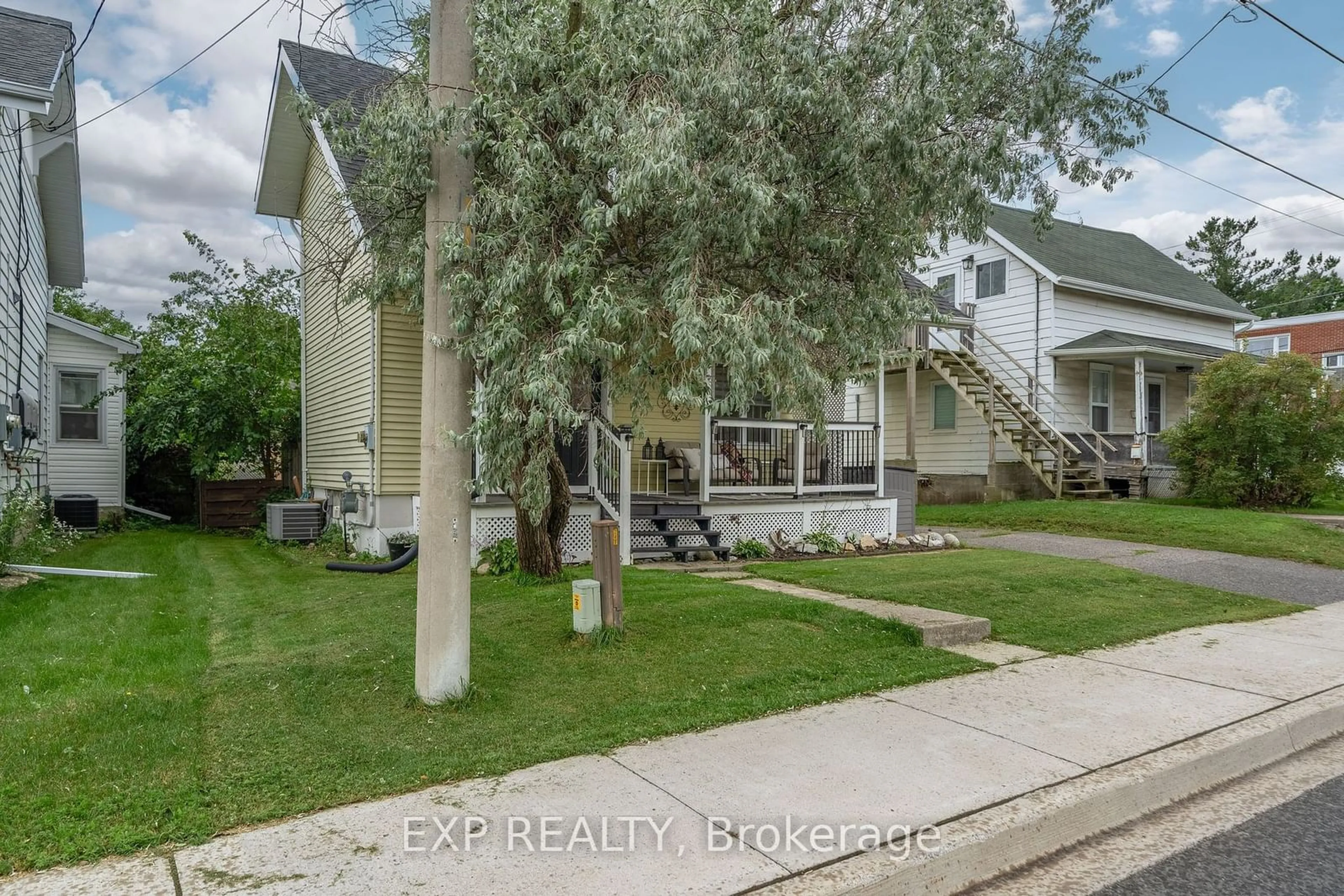 Frontside or backside of a home, the street view for 251 King St, Quinte West Ontario K8V 3X2