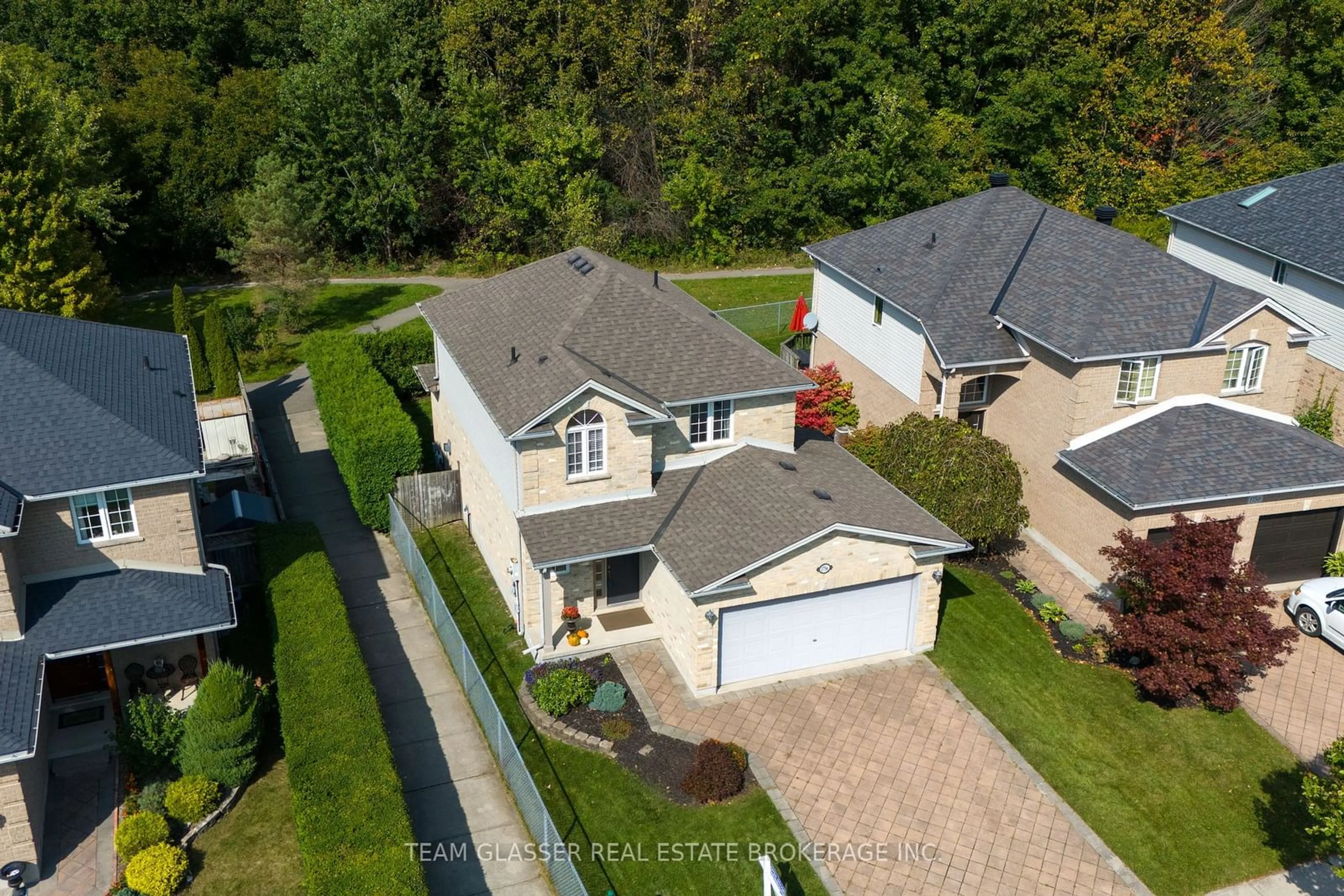 Frontside or backside of a home, the street view for 1756 Birchwood Dr, London Ontario N6K 4X2