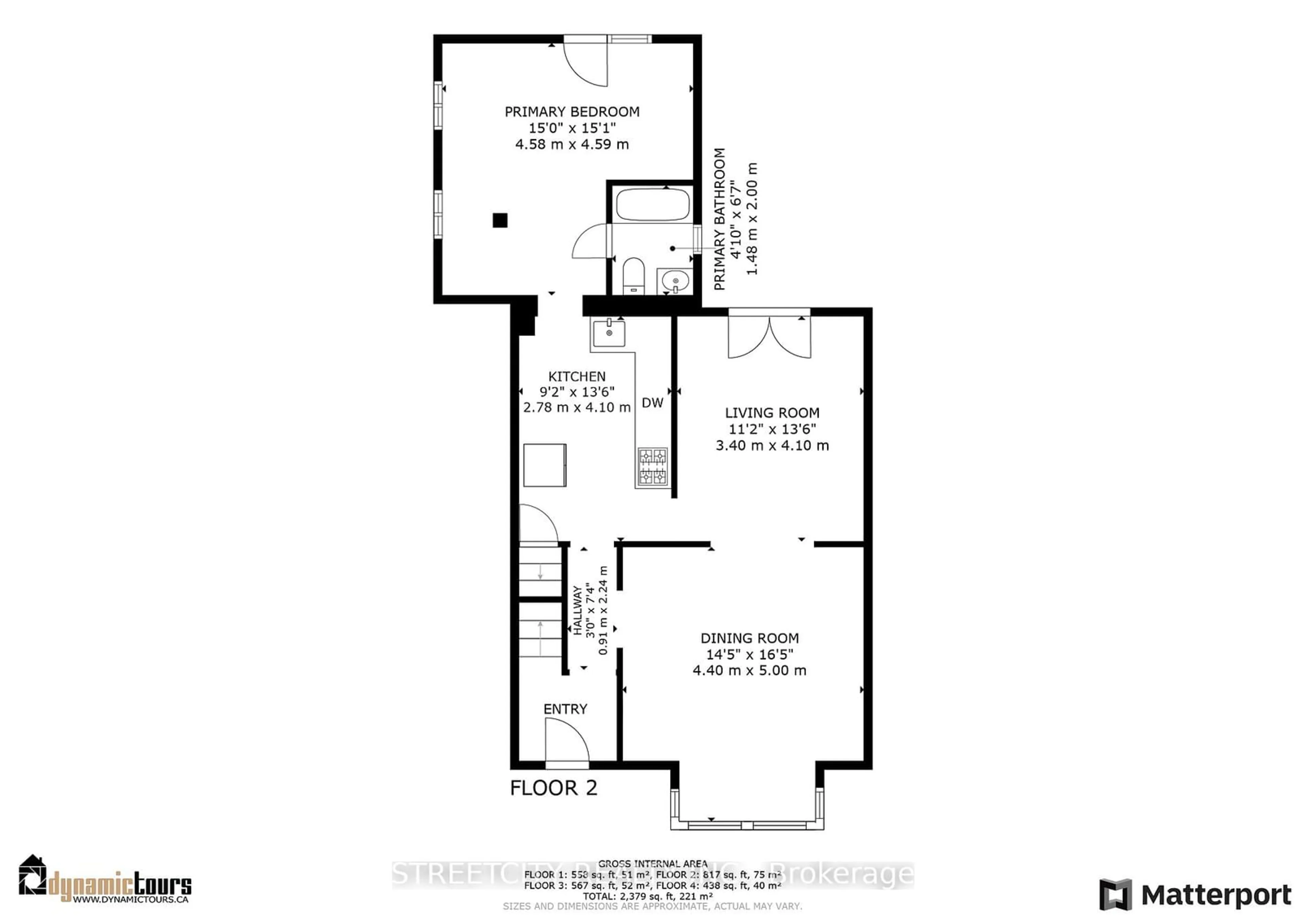 Floor plan for 67 Briscoe St, London Ontario N6C 1W8