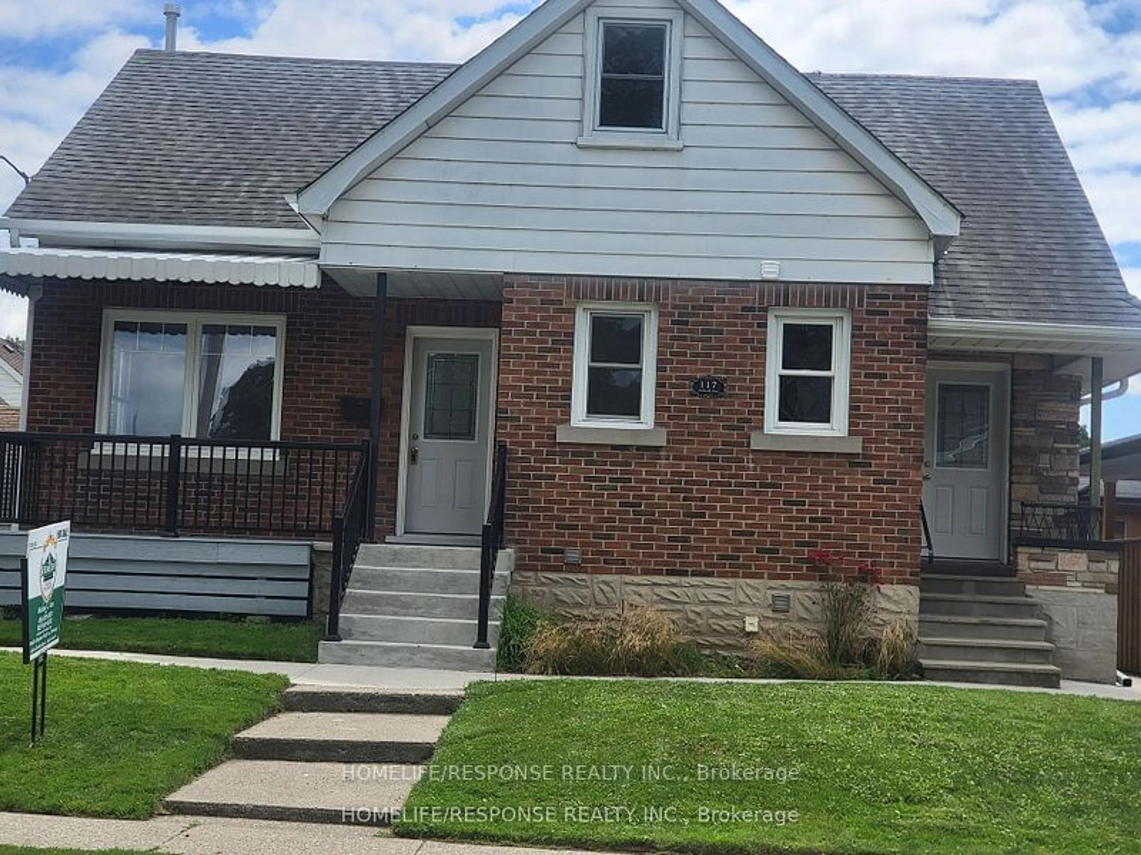 Frontside or backside of a home, the street view for 117 Pollock Ave, Cambridge Ontario N1R 2C1