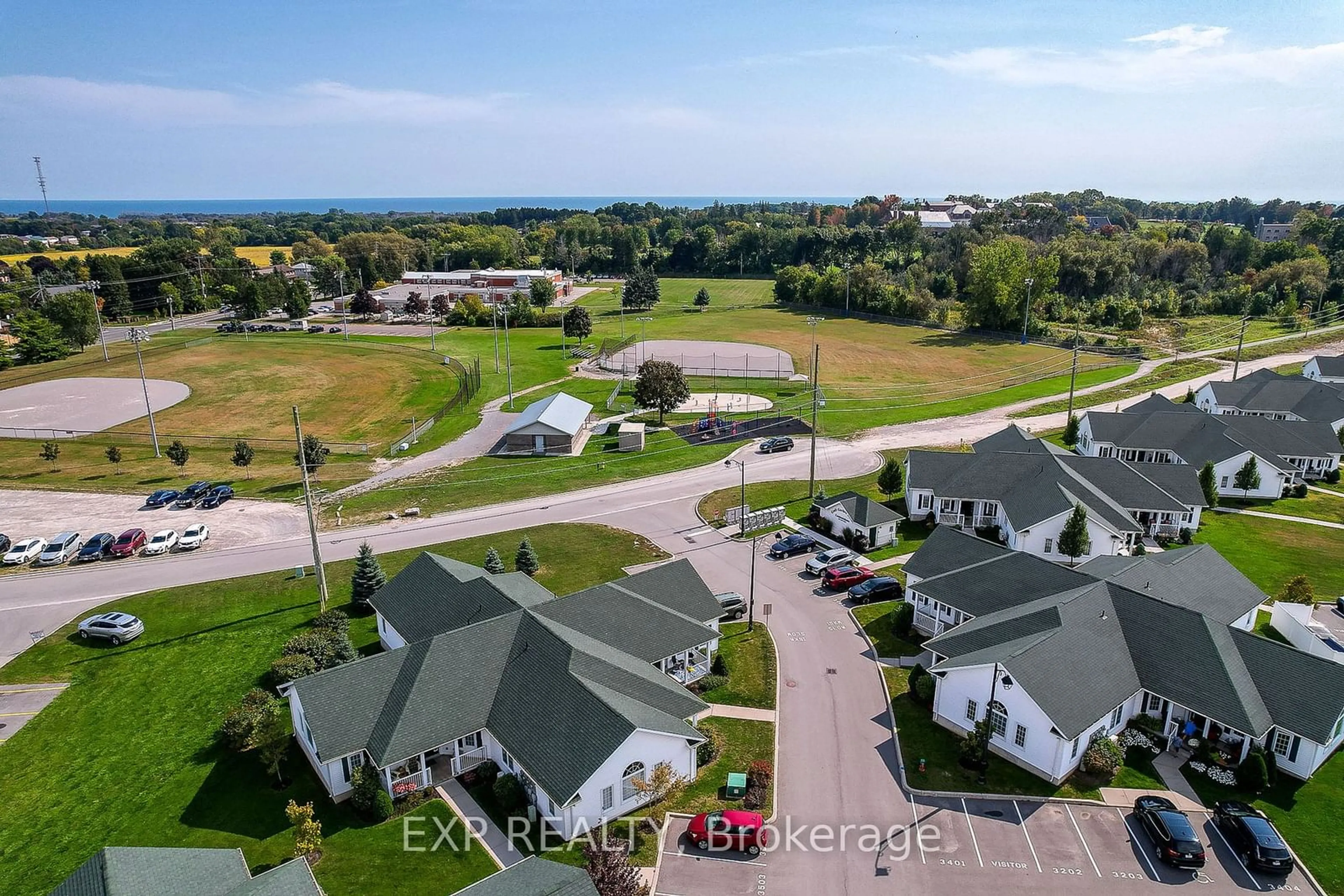 A pic from exterior of the house or condo, the street view for 300 Croft St #3501, Port Hope Ontario L1A 0E1