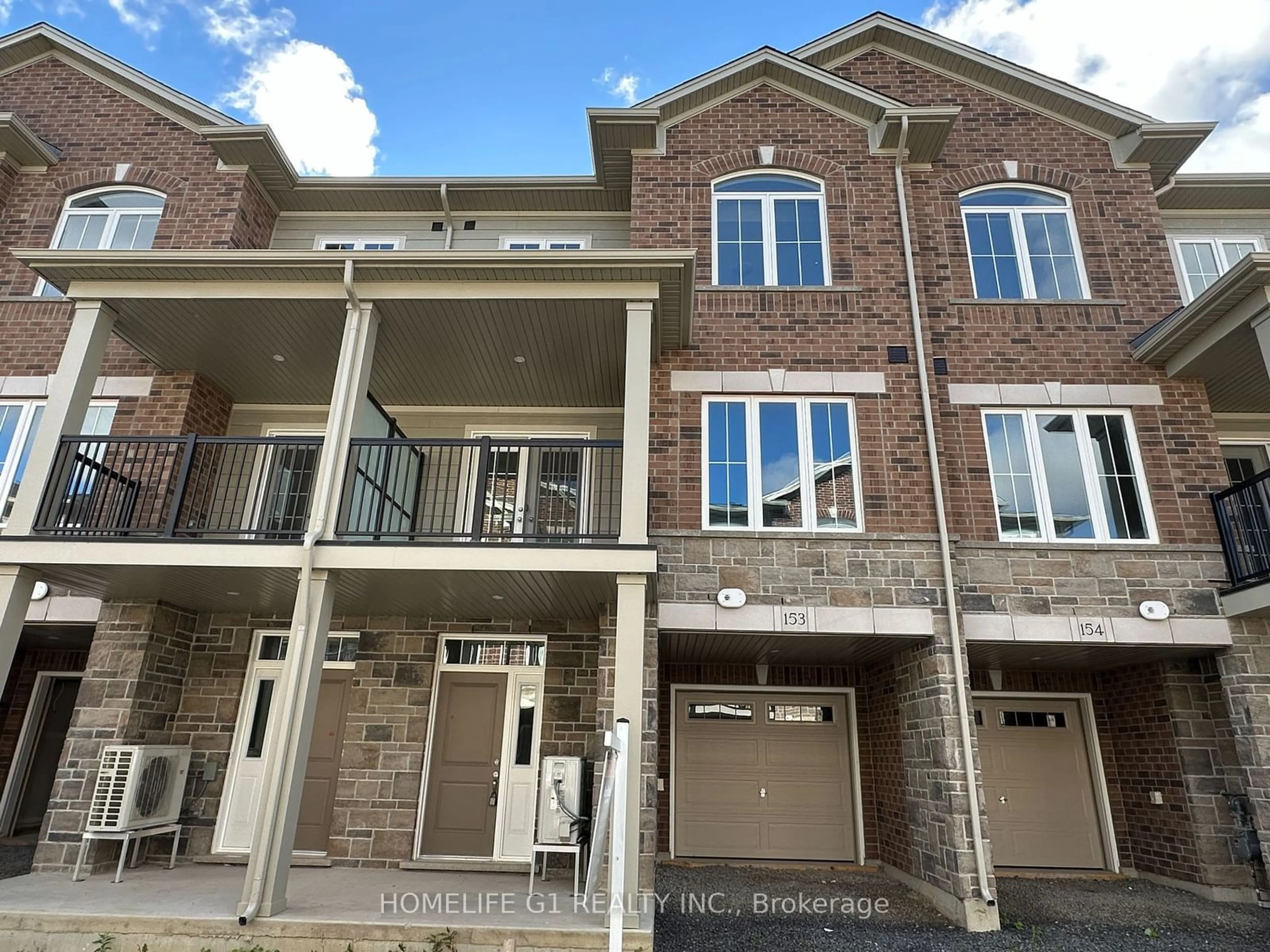 A pic from exterior of the house or condo, the front or back of building for 677 Park Rd #153, Brantford Ontario N3R 0A2