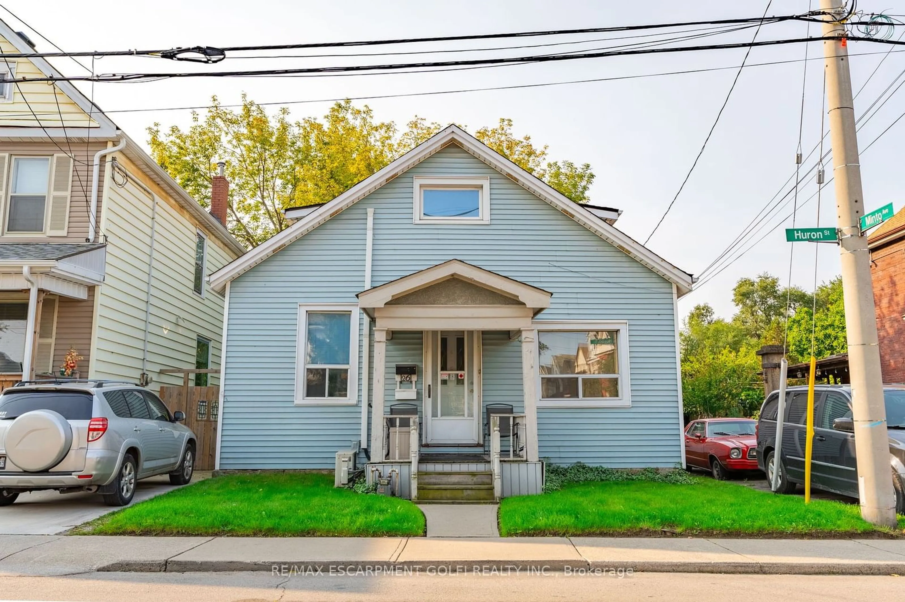 Frontside or backside of a home, cottage for 26 Huron St, Hamilton Ontario L8L 2S2