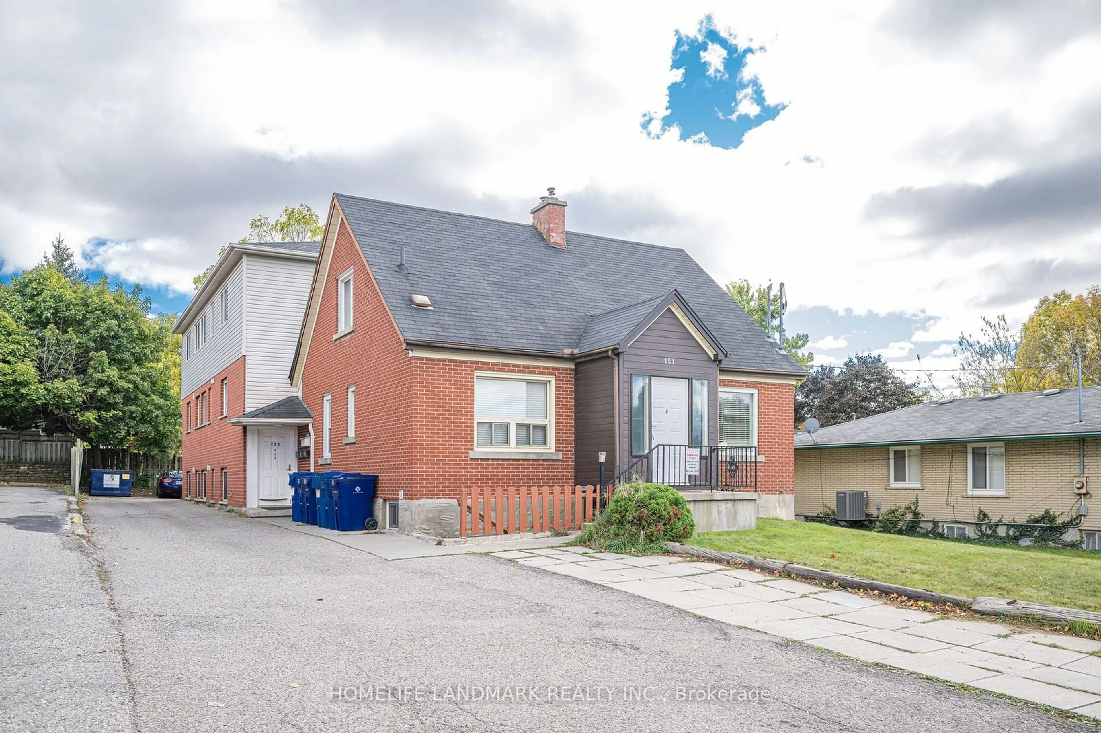 Frontside or backside of a home, the street view for 151 University Ave, Waterloo Ontario N2J 2W4