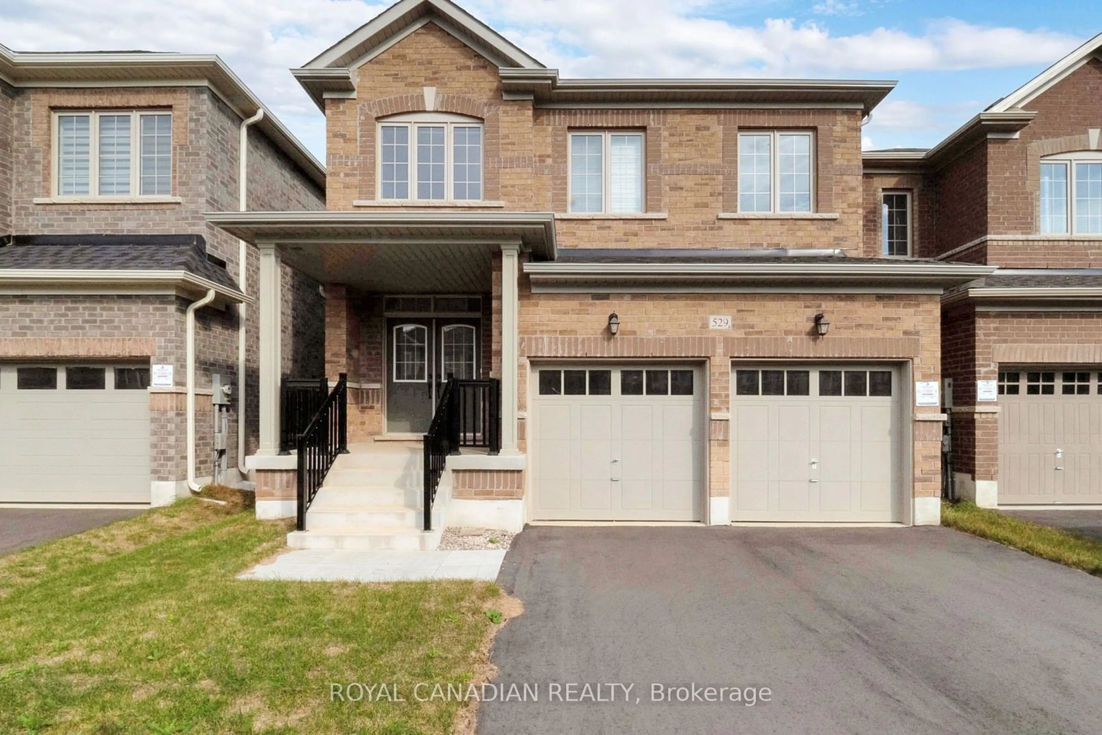 Frontside or backside of a home, the street view for 529 Red Elm Rd, Shelburne Ontario L9V 3Y6