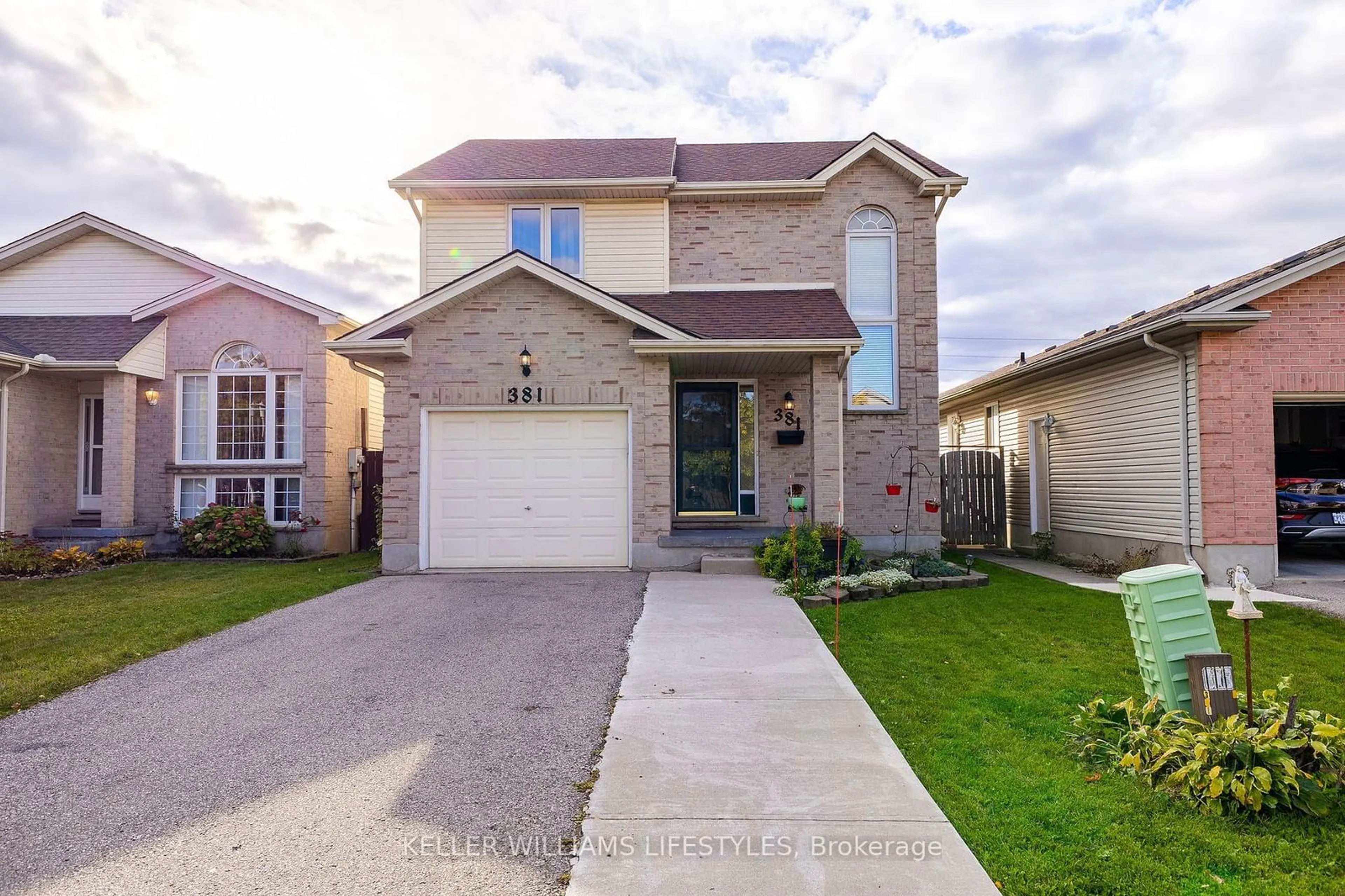 Frontside or backside of a home, the street view for 381 Seddon Rd, London Ontario N5Z 5E3