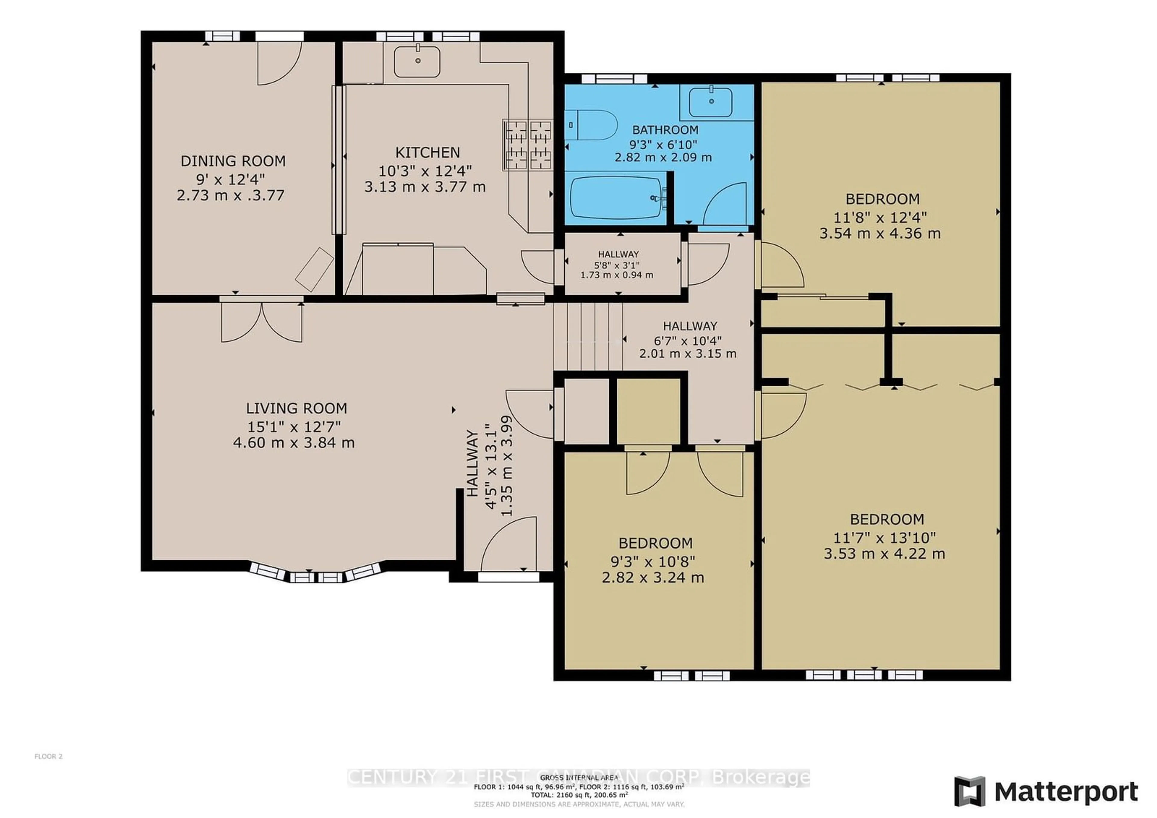 Floor plan for 184 Millbank Dr, London Ontario N6C 4V8