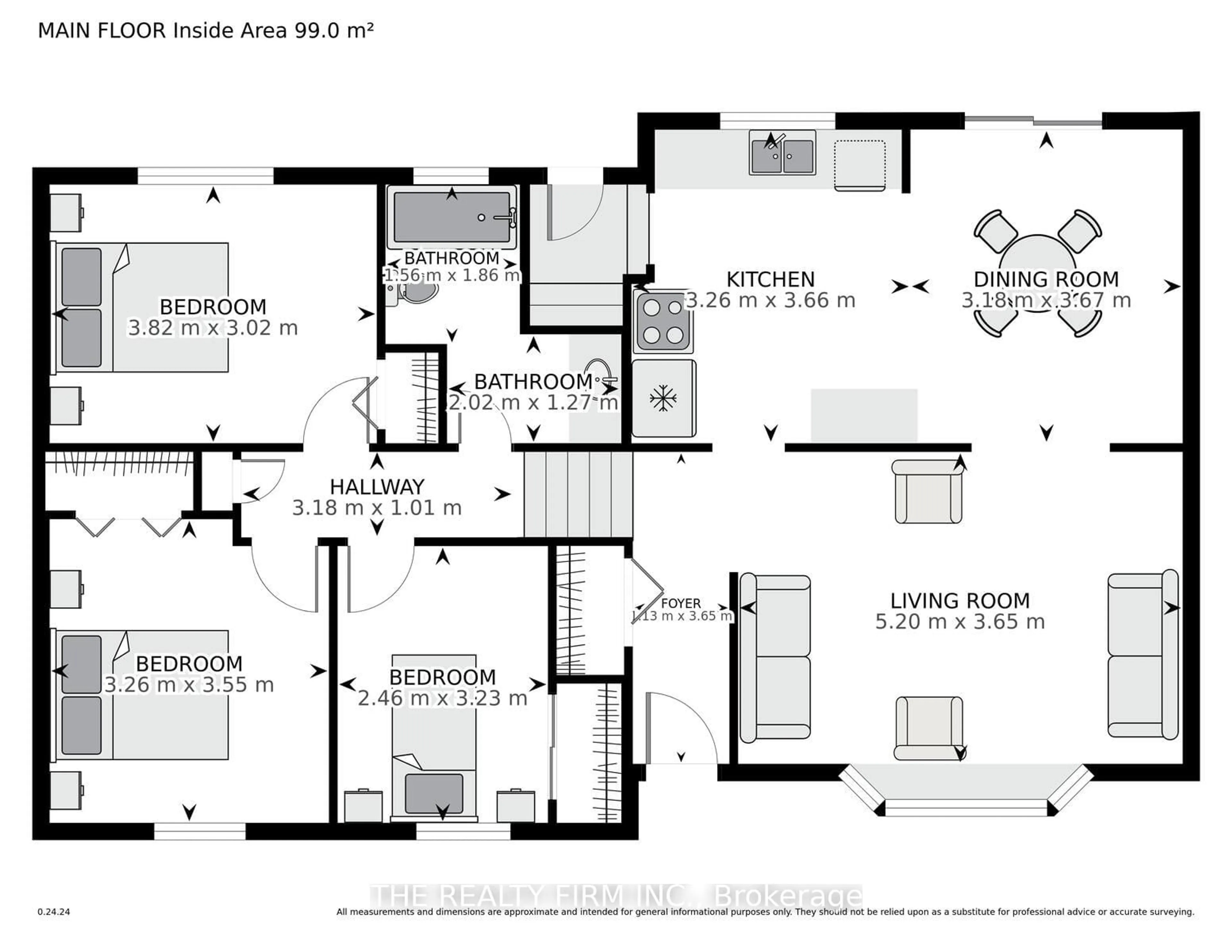 Floor plan for 124 Simcoe Ave, Middlesex Centre Ontario N0L 1R0