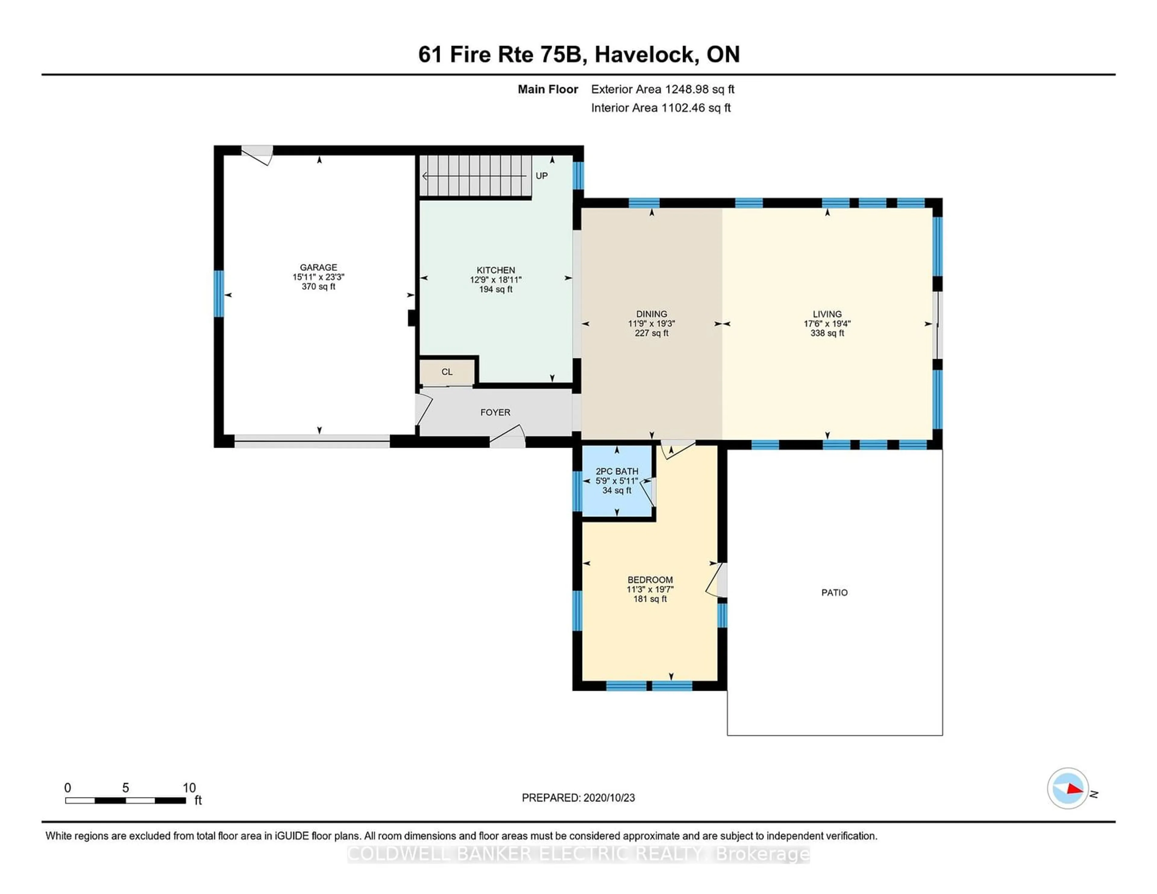 Floor plan for 61 Fire Route 75B, Havelock-Belmont-Methuen Ontario K0L 1Z0