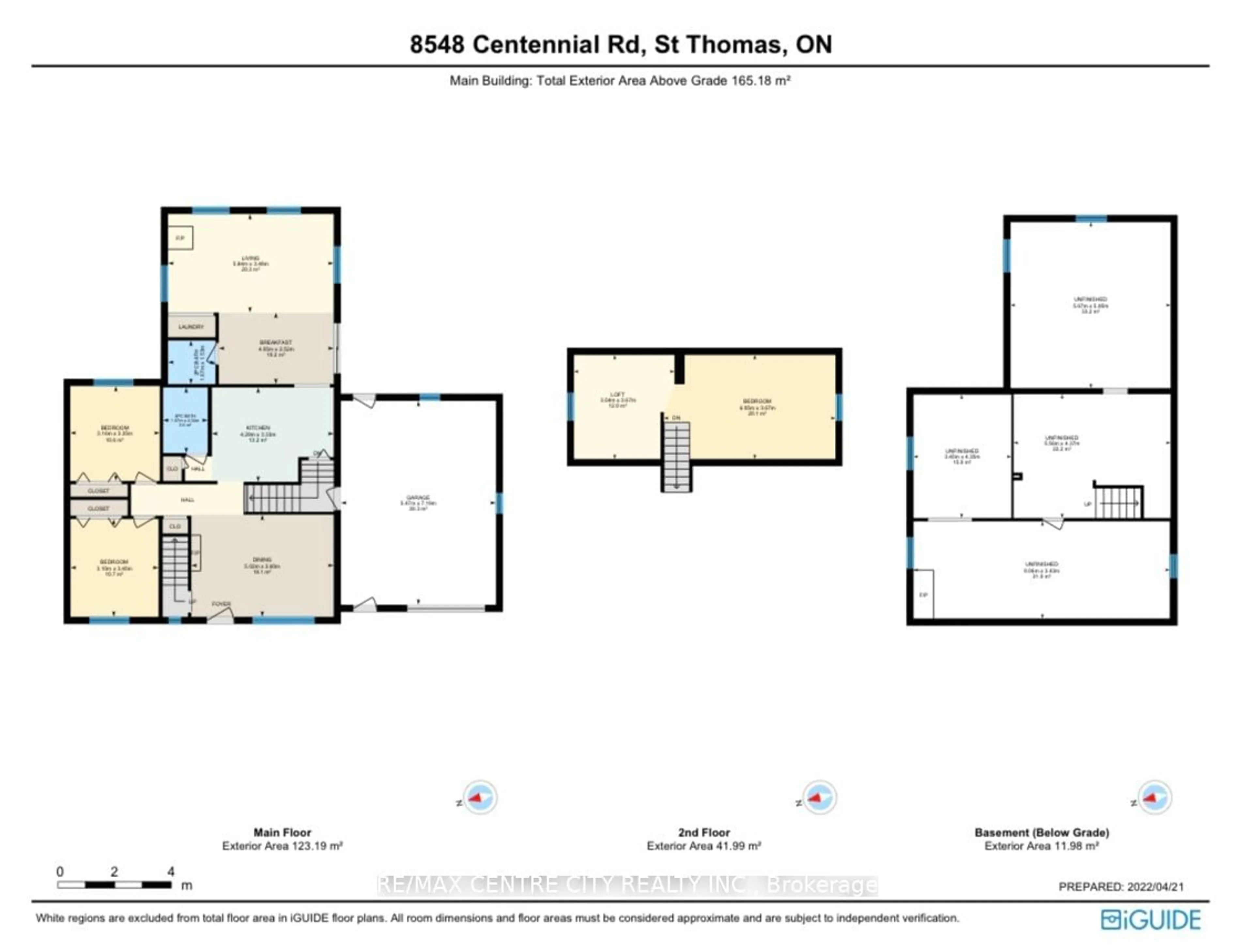 Floor plan for 8548 CENTENNIAL Rd, St. Thomas Ontario N5R 3S6