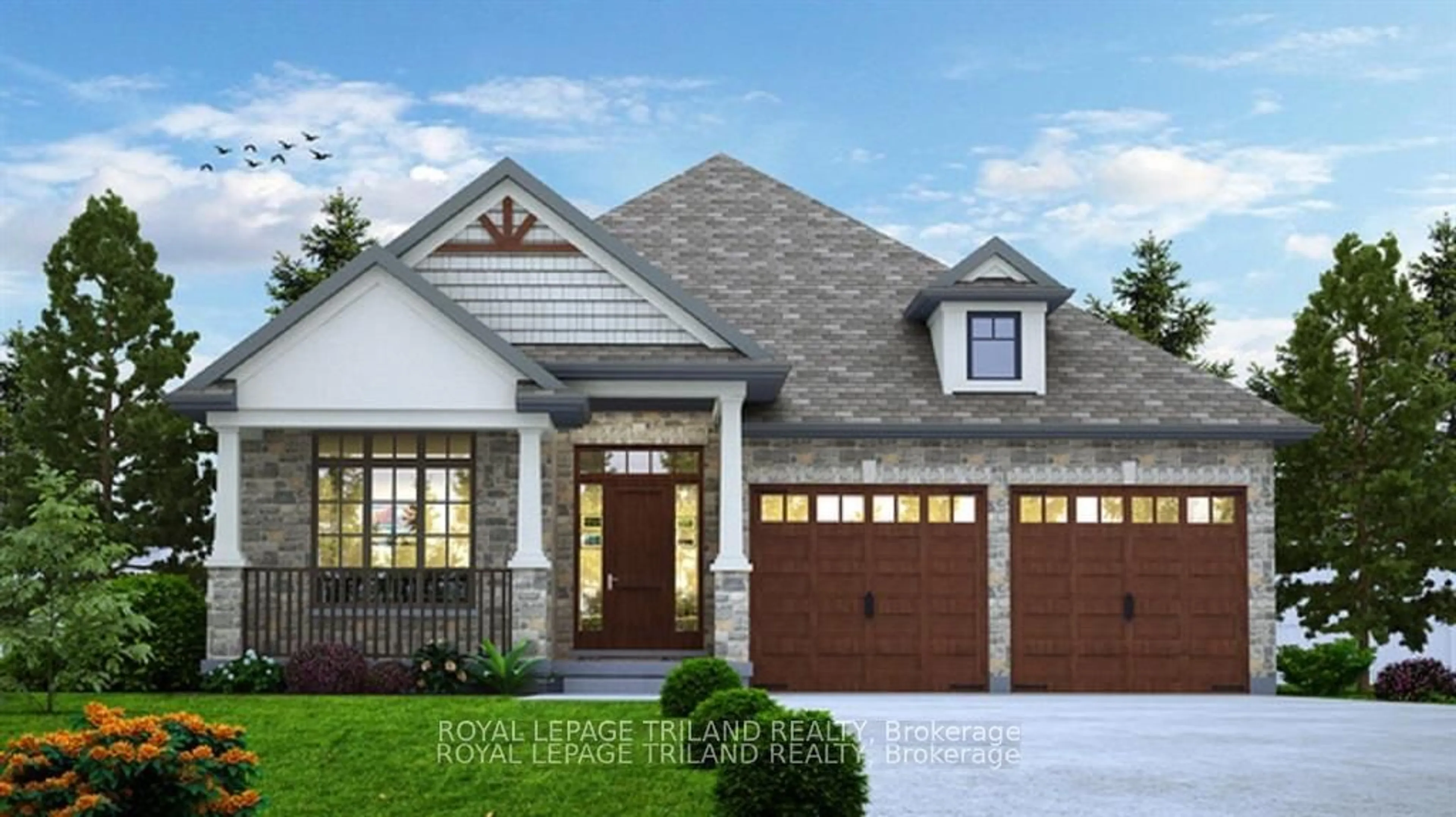 Home with brick exterior material for Lot 70 Fallingbrook Rd, London Ontario N6P 1H5