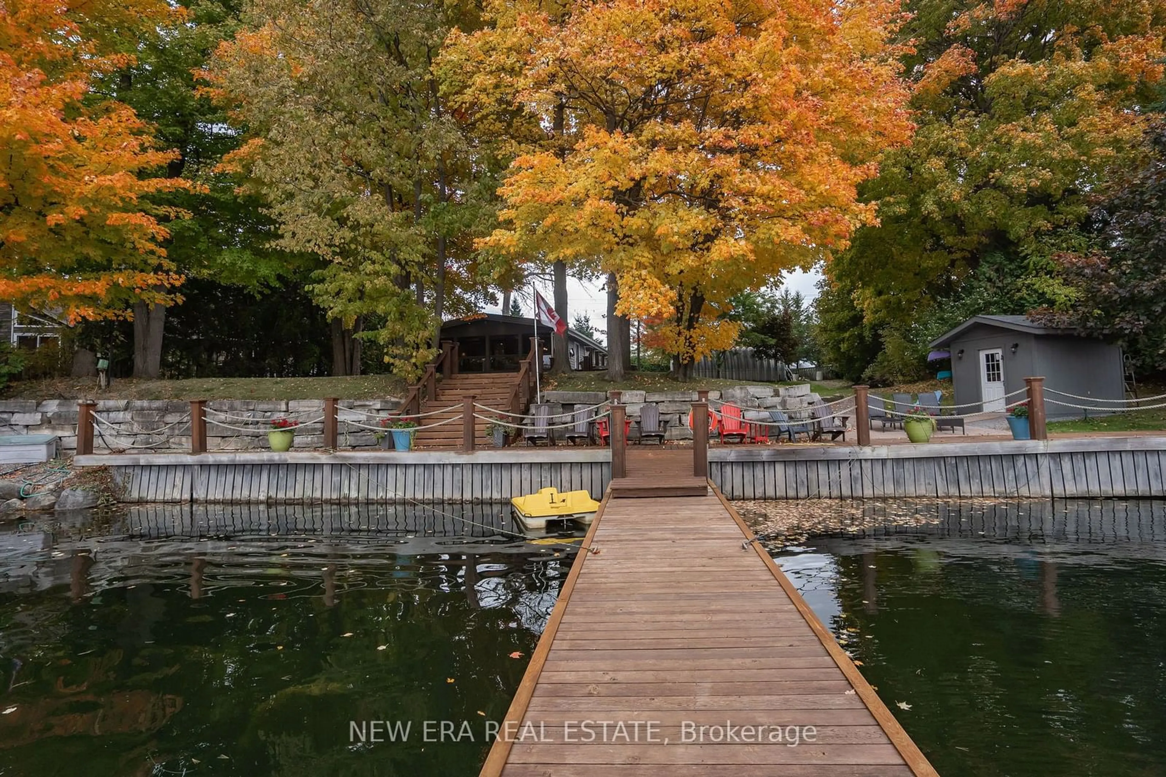 Patio, lake for 79 Portage Rd, Kawartha Lakes Ontario K0M 2T0