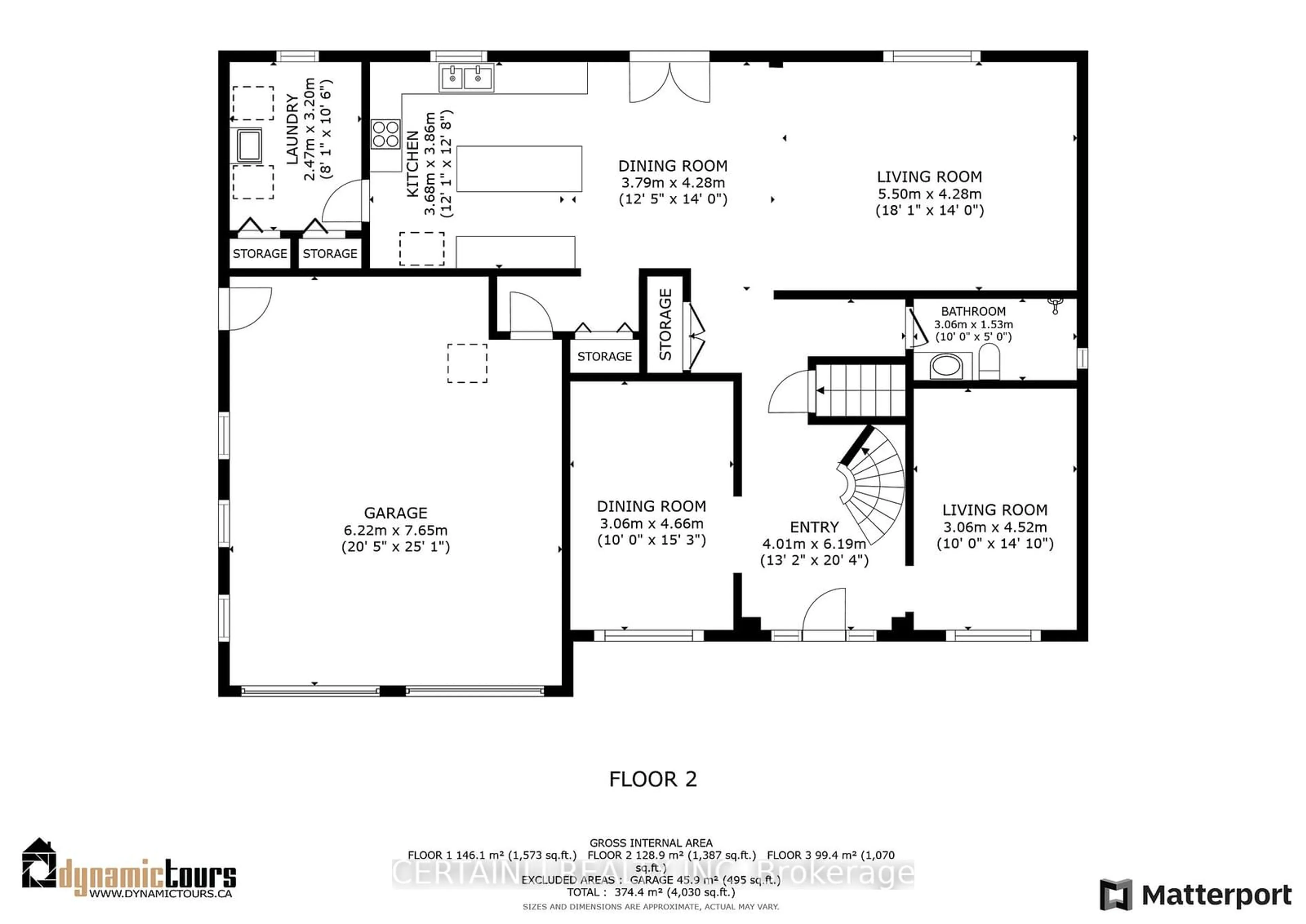 Floor plan for 296 Head St, Strathroy-Caradoc Ontario N7G 3Z2