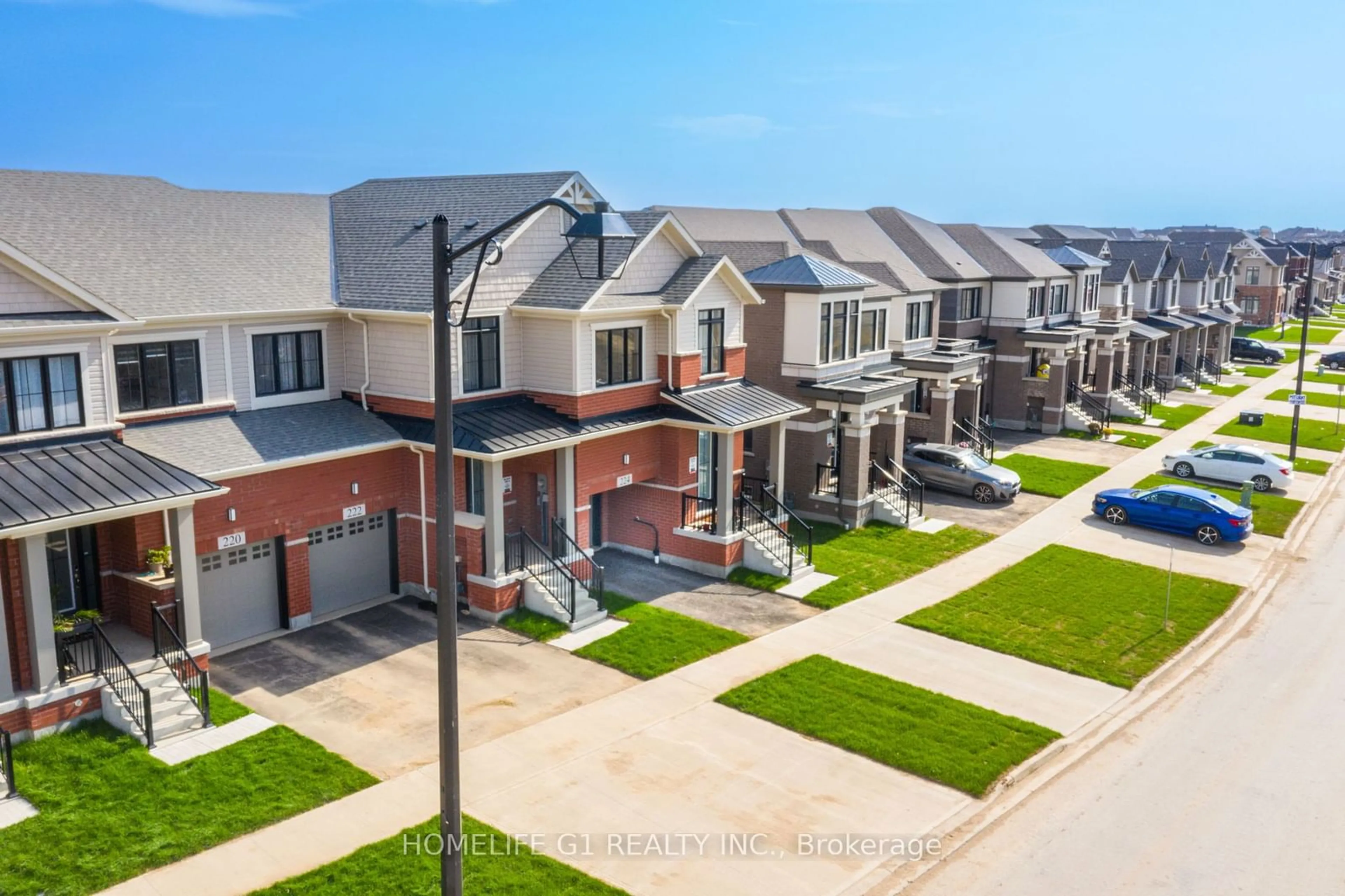 A pic from exterior of the house or condo, the street view for 224 Newman Dr, Cambridge Ontario N1S 0E2