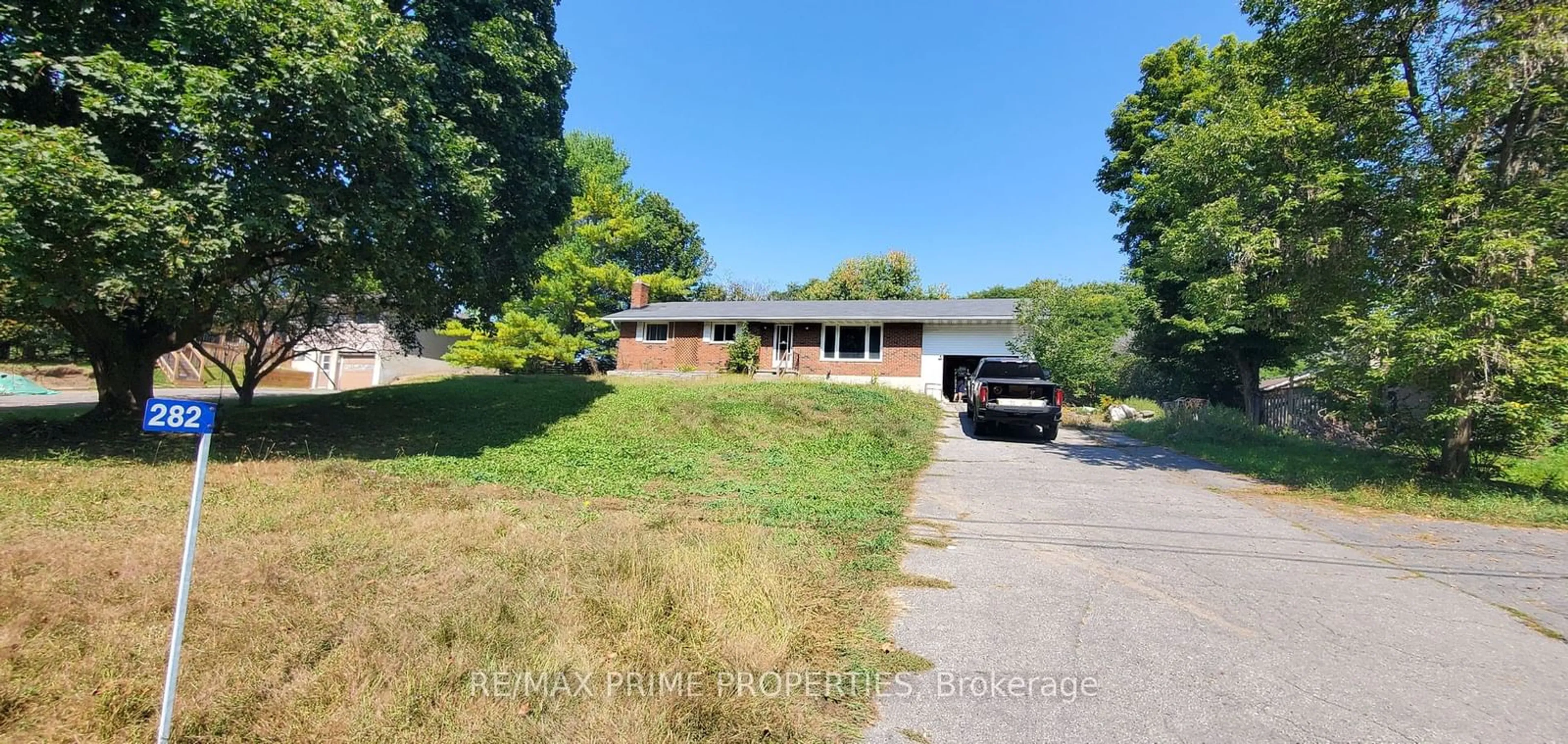 Frontside or backside of a home, the street view for 282 Mill St, Quinte West Ontario K0K 2C0