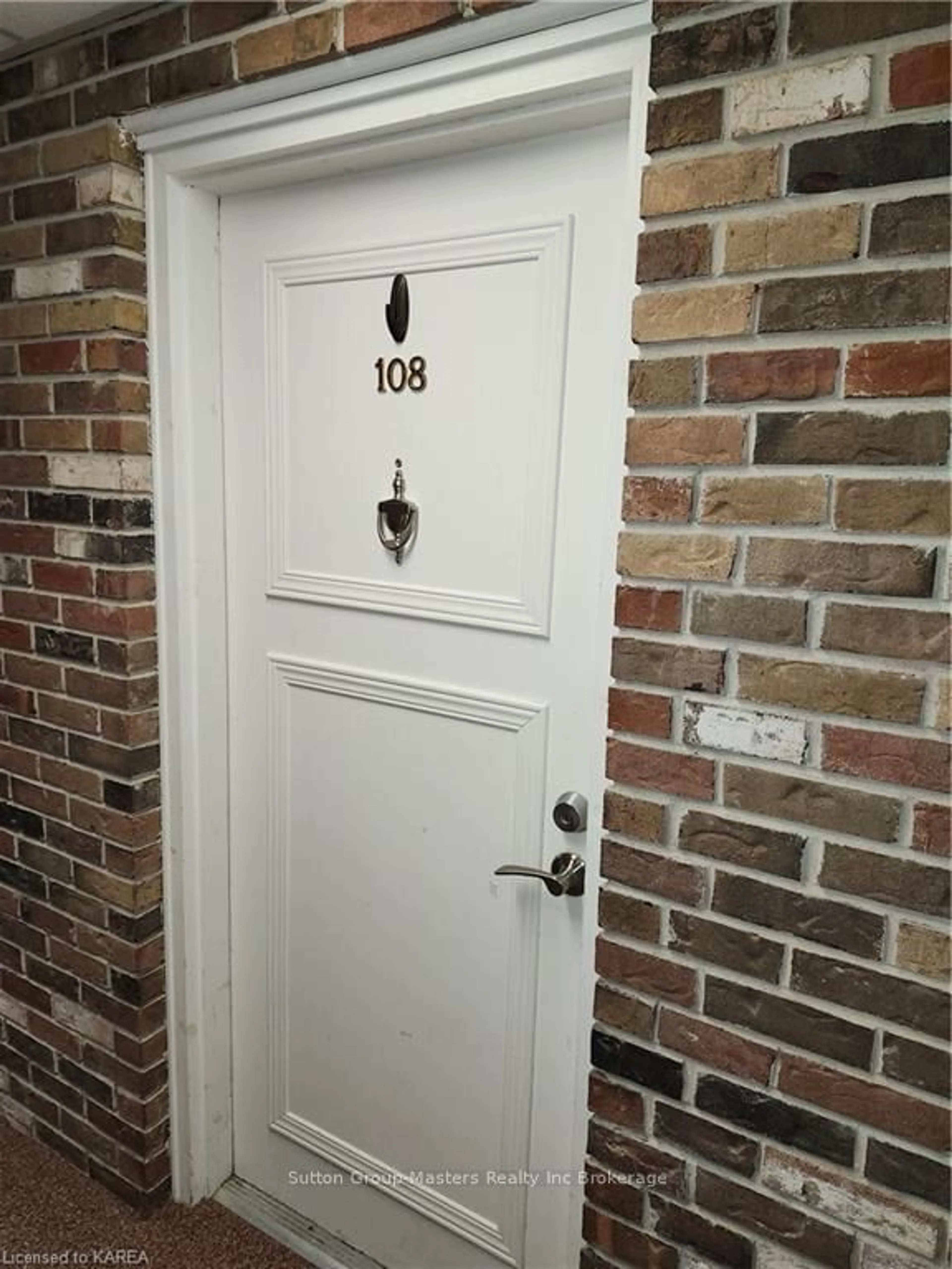 Indoor entryway, not visible floor for 835 MILFORD Dr #108, Kingston Ontario K7P 1A7