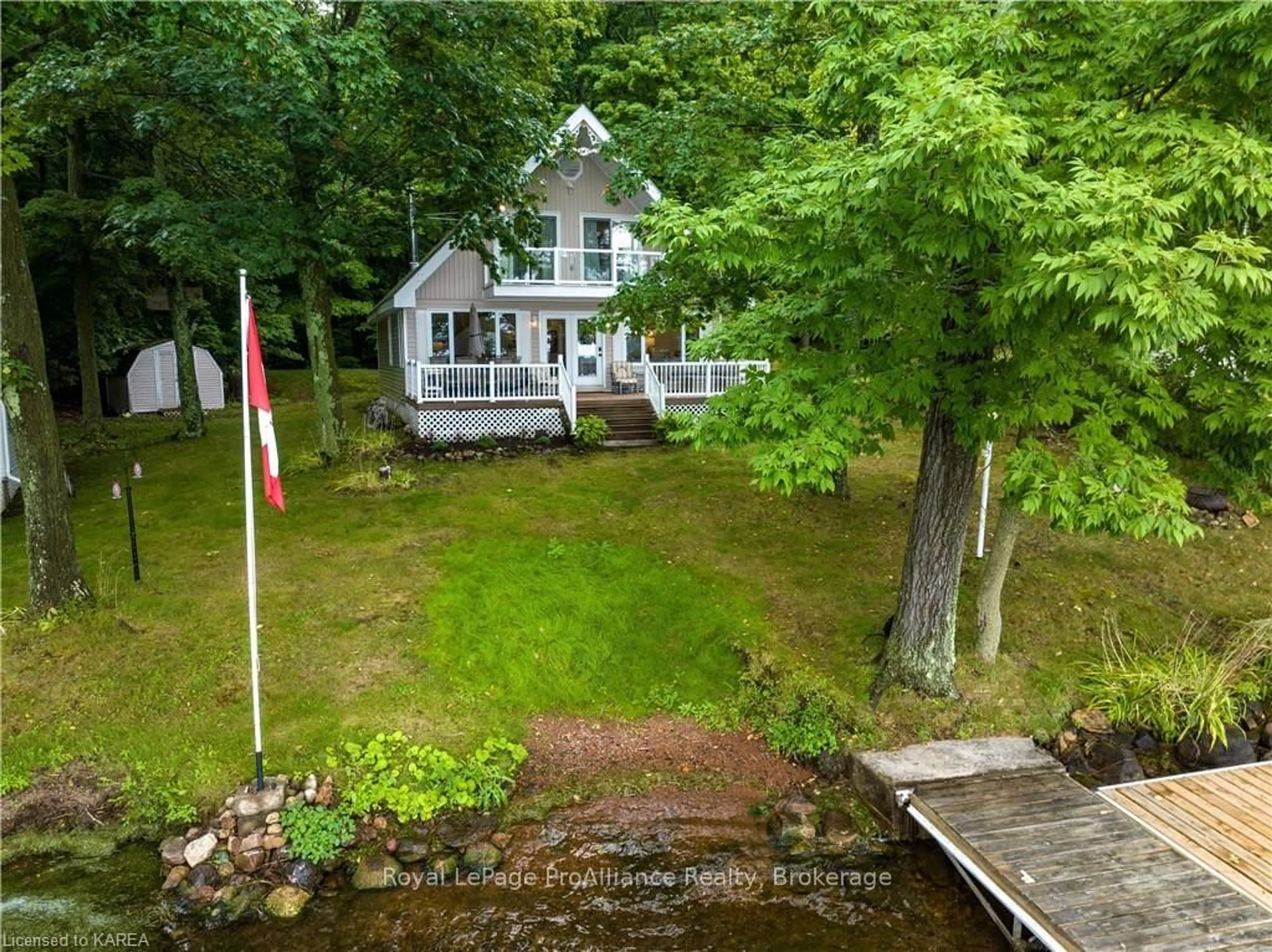 Frontside or backside of a home, cottage for 346 NORTH SHORE Rd, Westport Ontario K0G 1X0