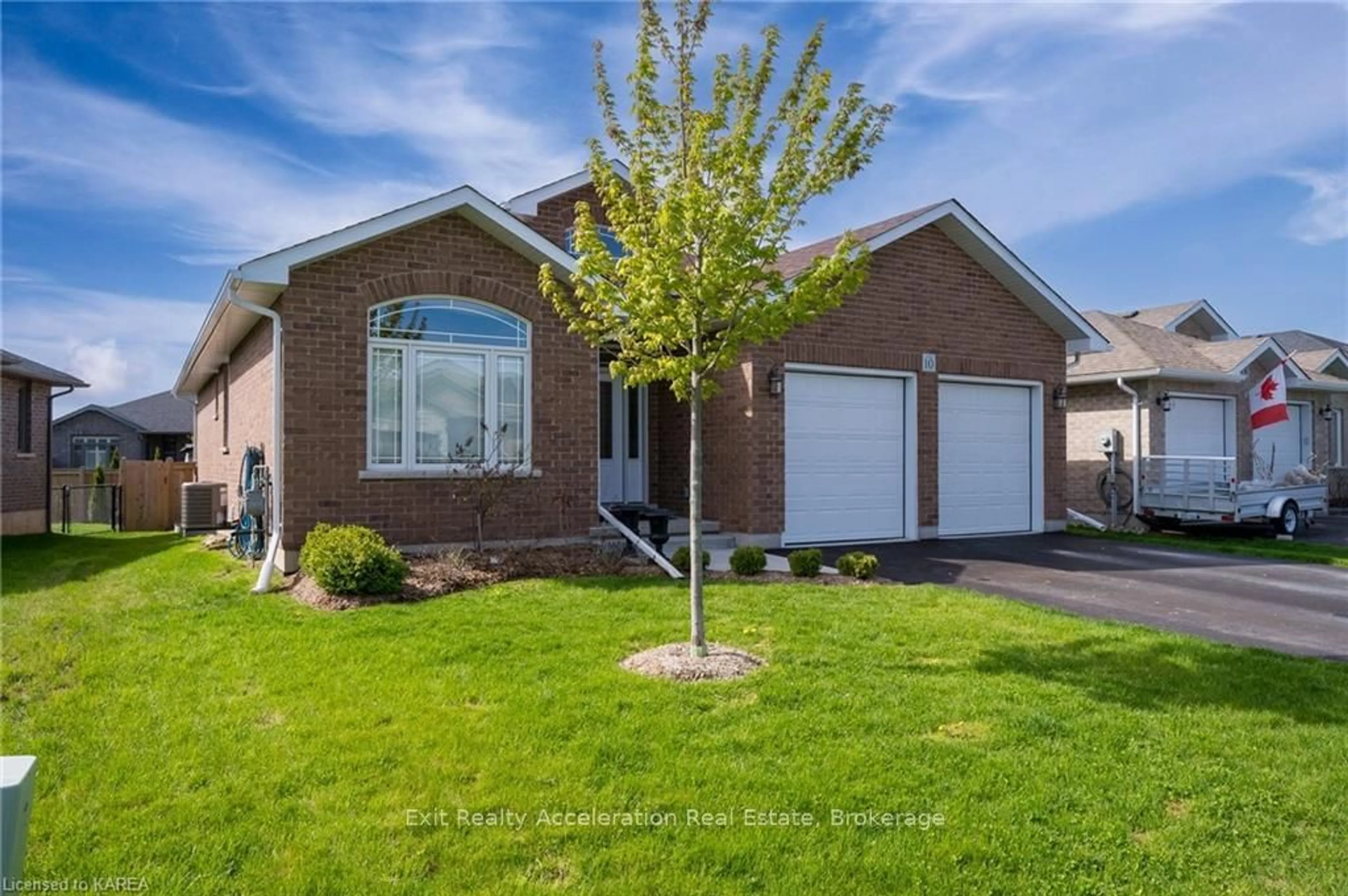 Home with brick exterior material for 10 BRIARWOOD Cres, Greater Napanee Ontario K7R 3A1