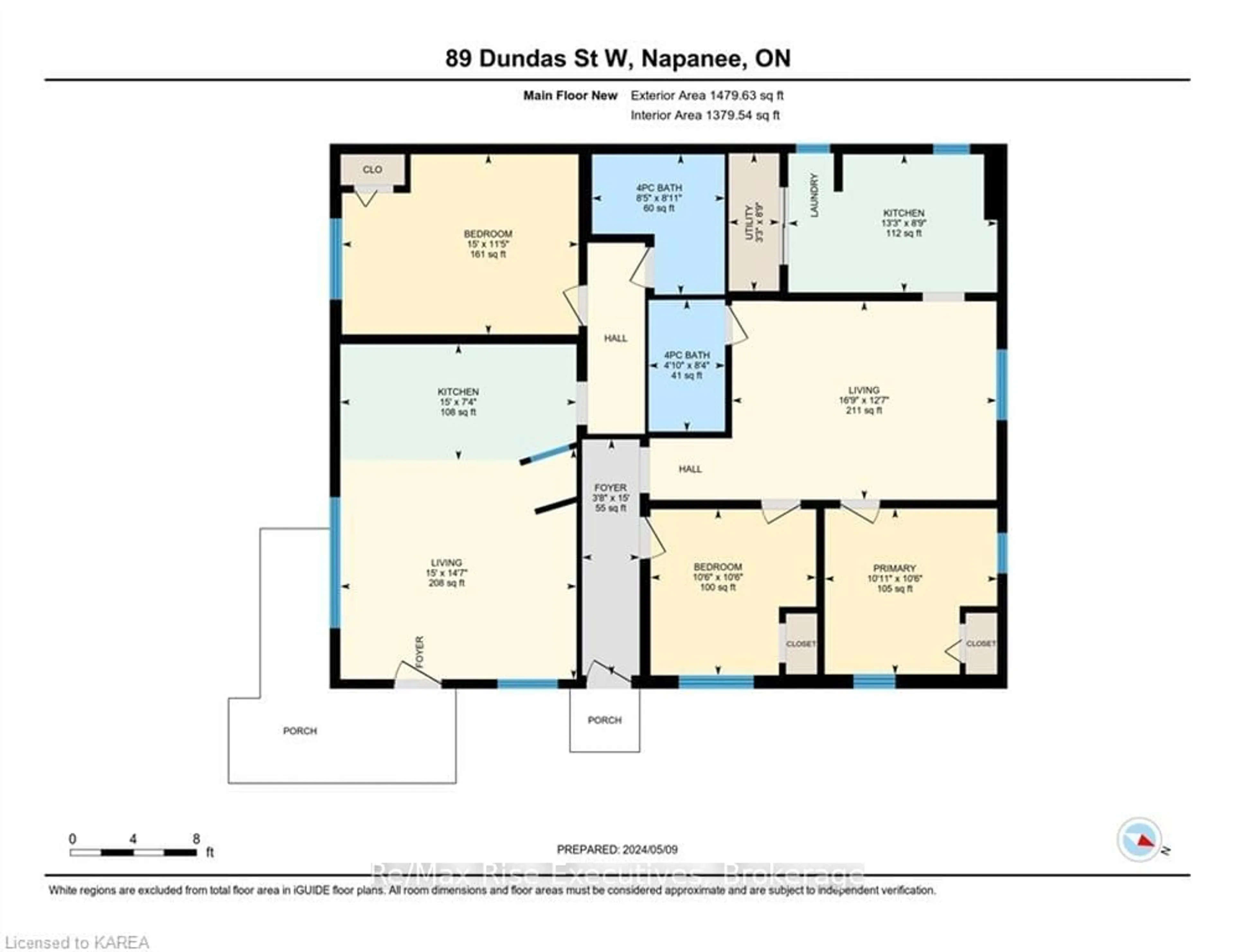 Floor plan for 89 DUNDAS St, Greater Napanee Ontario K7R 1Z7