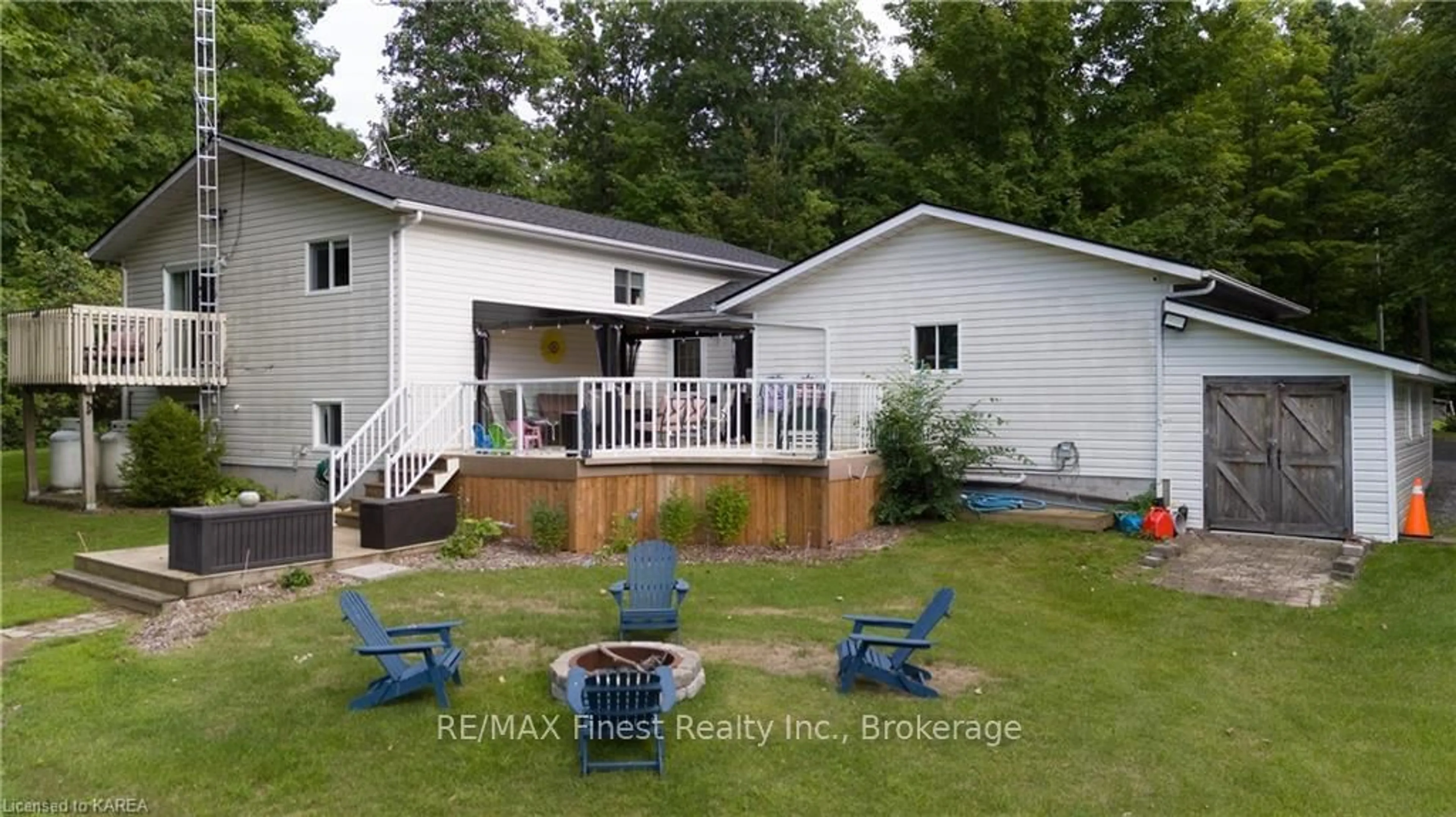 Frontside or backside of a home, cottage for 1448 RICKARDS Rd, South Frontenac Ontario K0H 2L0