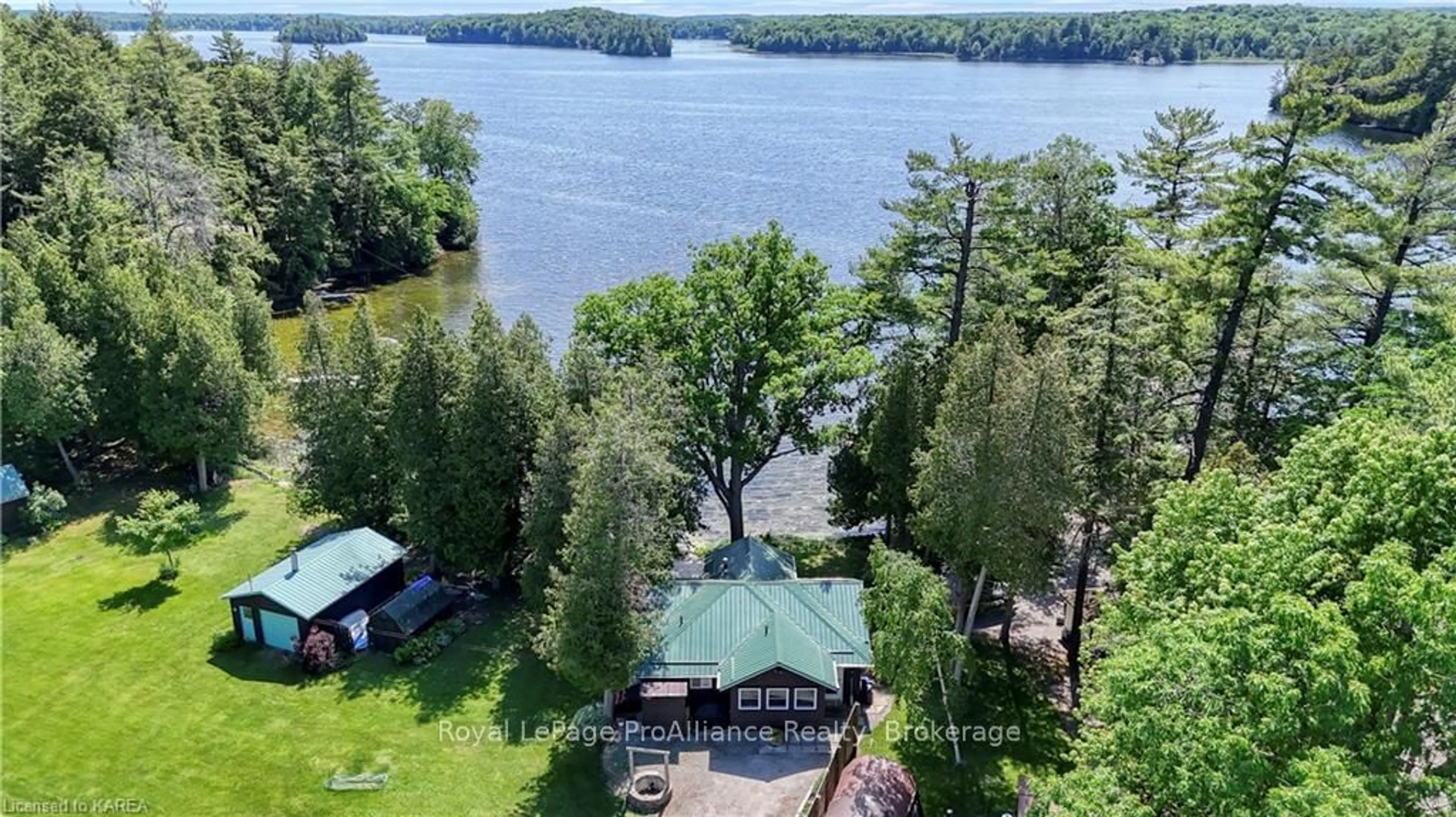 A pic from exterior of the house or condo, cottage for 12 LB5 Rd, Rideau Lakes Ontario K0E 1G0