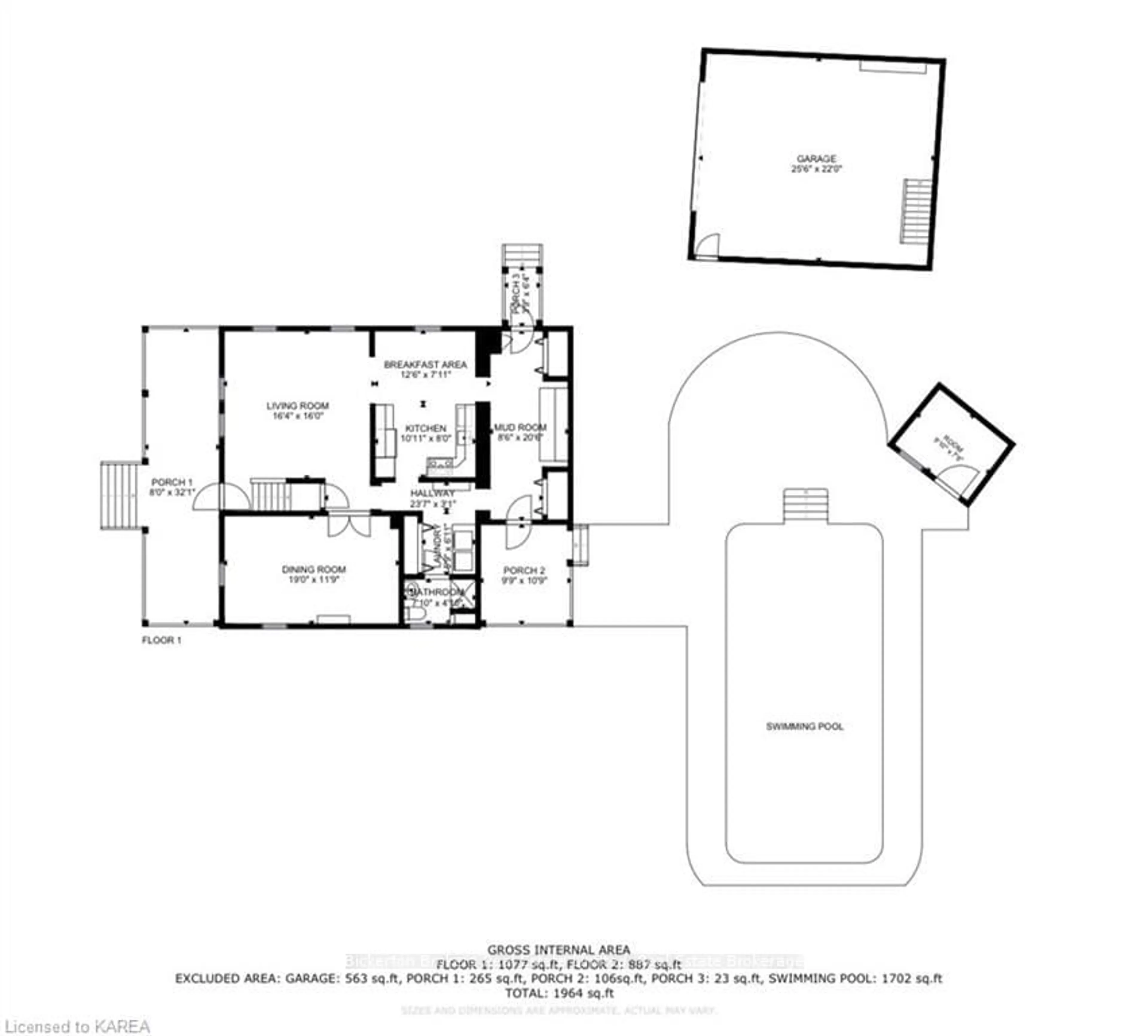 Floor plan for 766 COUNTY RD 2 Rd, Leeds & Grenville Ontario K0E 1L0