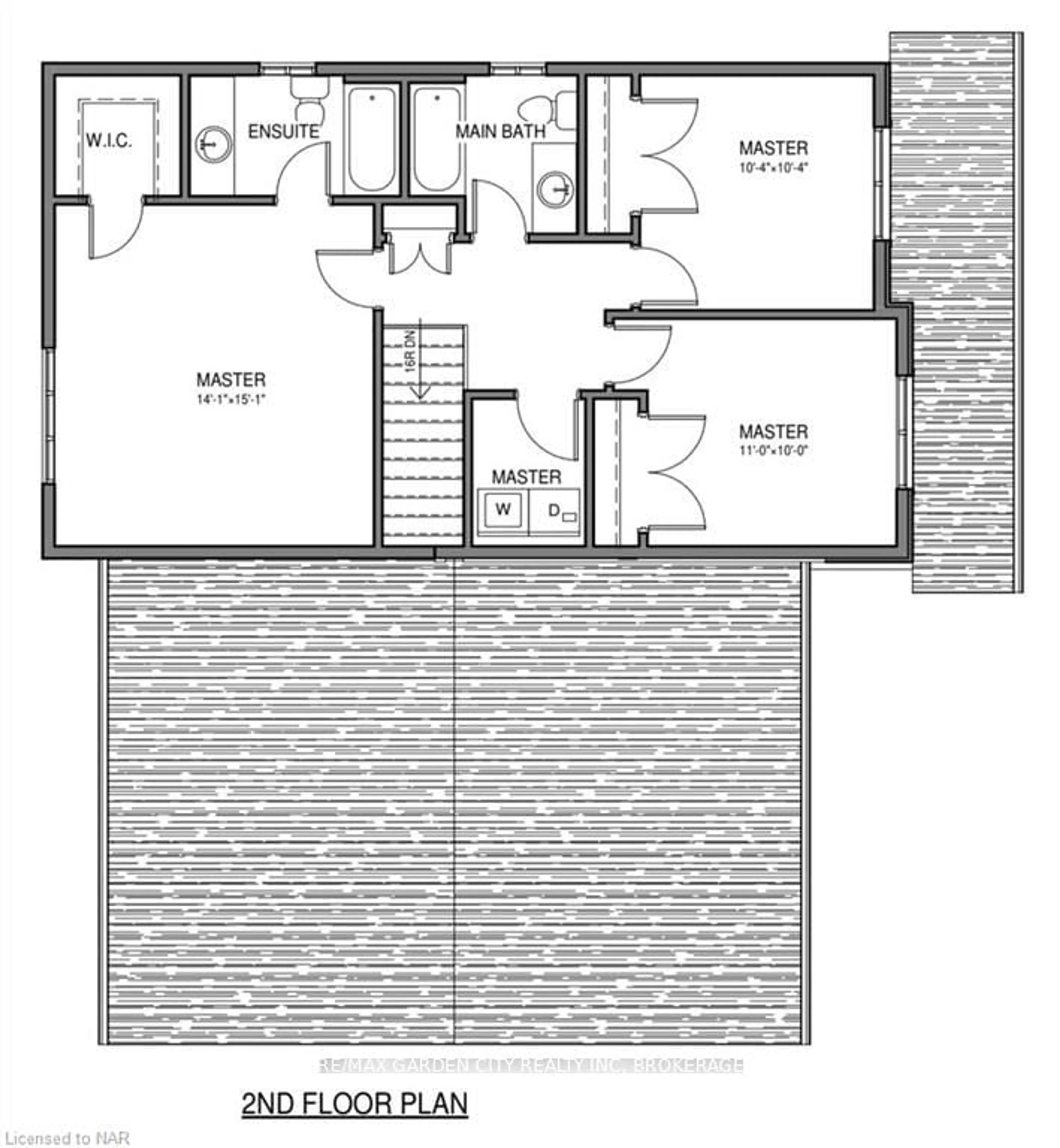 Floor plan for 45 CANBY LOT #1 St, Thorold Ontario 000 000