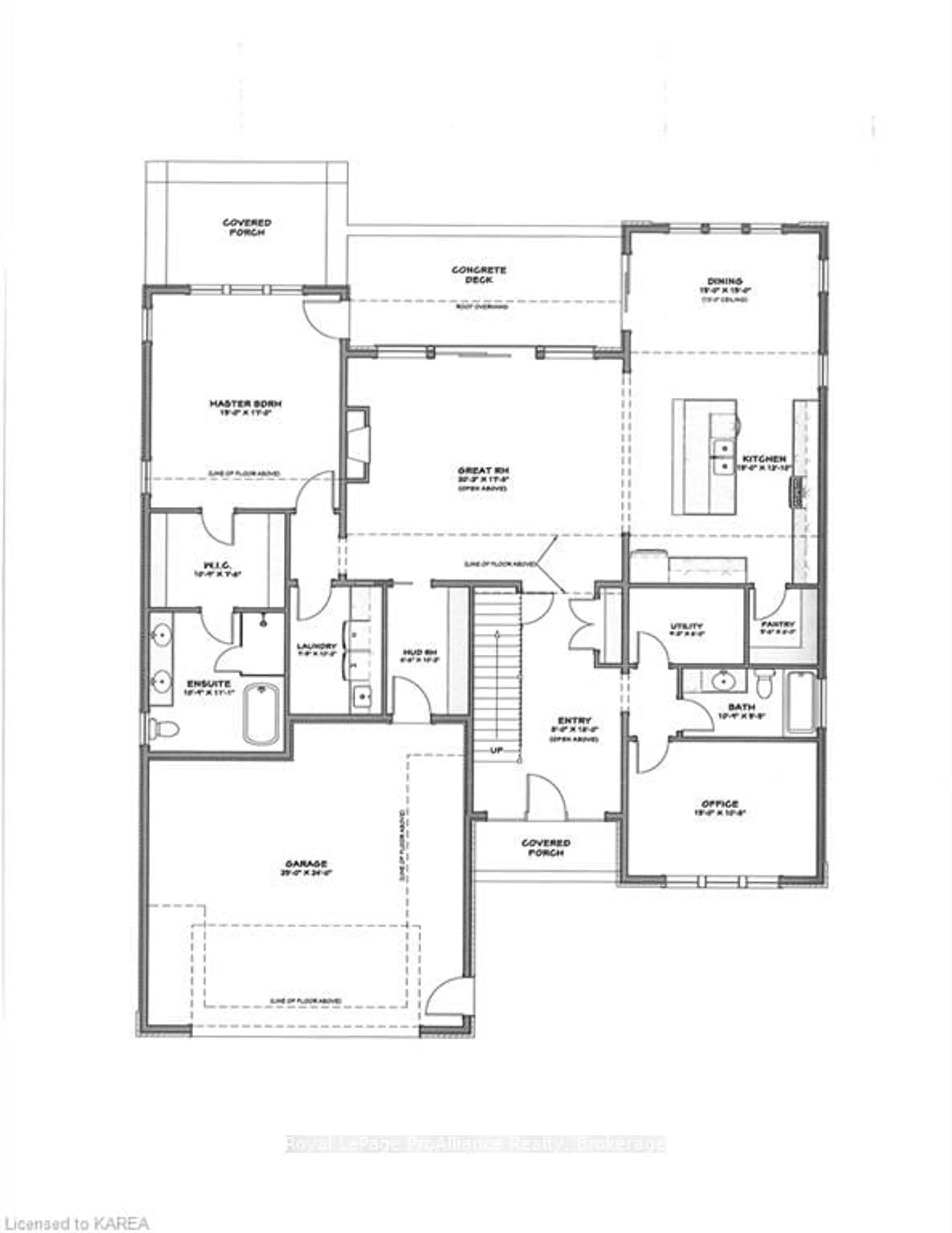 Floor plan for 21 CRERAR Blvd, Kingston Ontario K7M 3P7