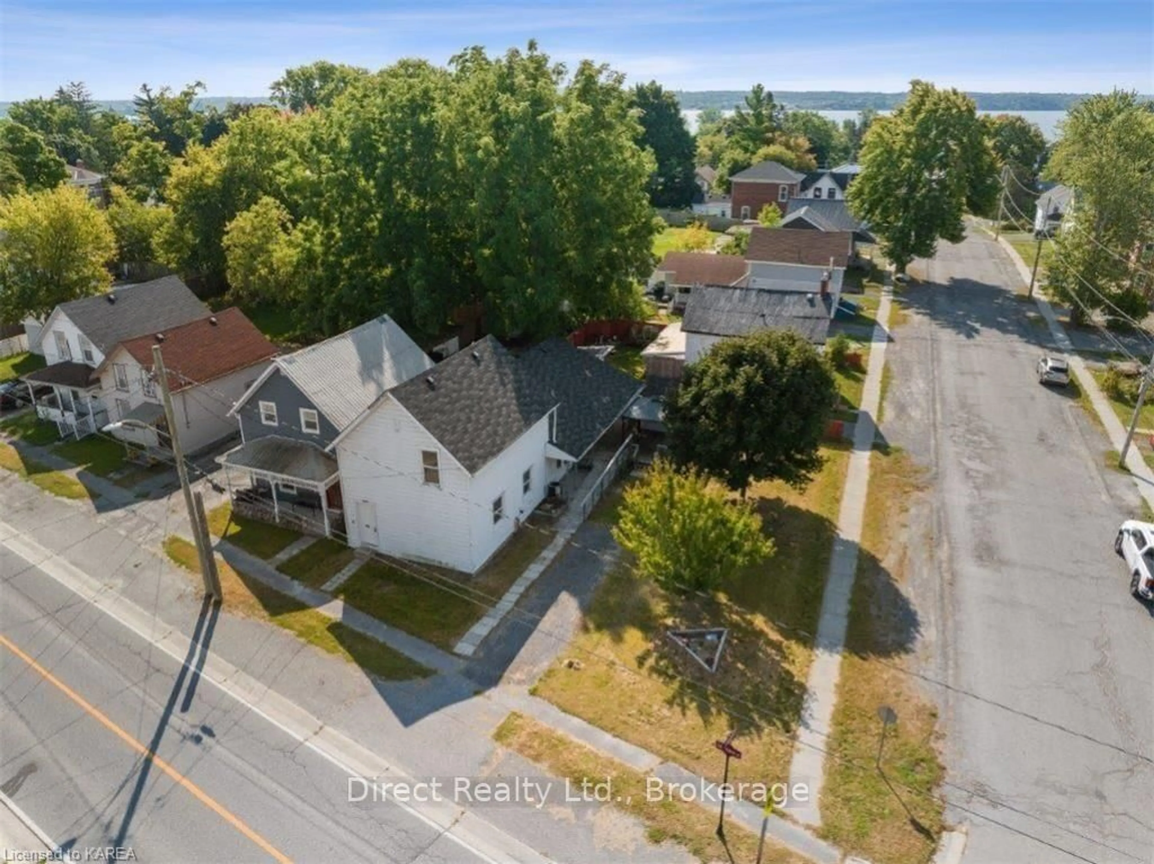 Frontside or backside of a home, the street view for 248 DUNDAS St, Deseronto Ontario K0K 1X0