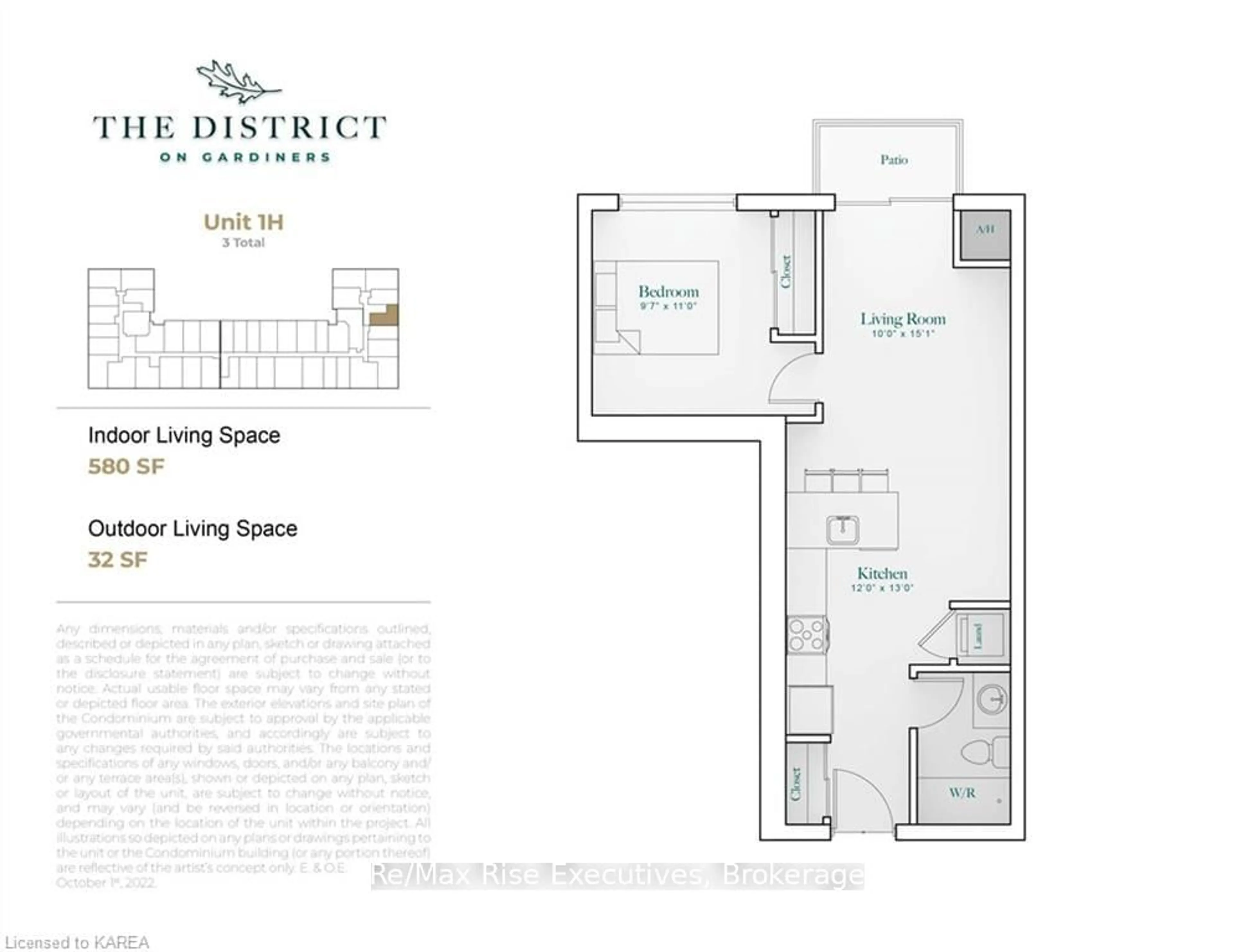 Floor plan for 820 GARDINERS Rd #327, Kingston Ontario K7M 3X9