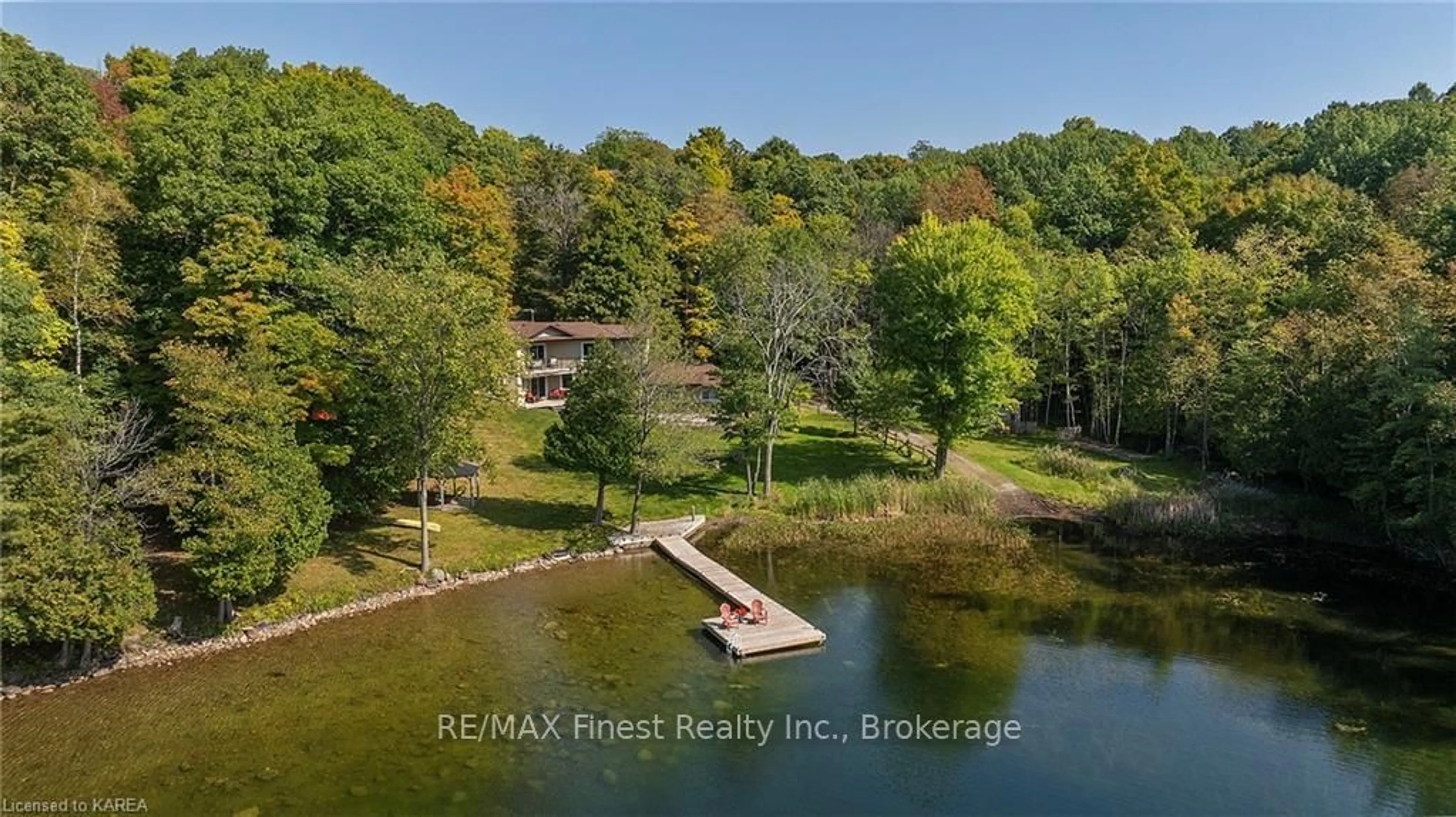 A pic from exterior of the house or condo, lake for 54 HARMONS Lane, South Frontenac Ontario K0G 1X0