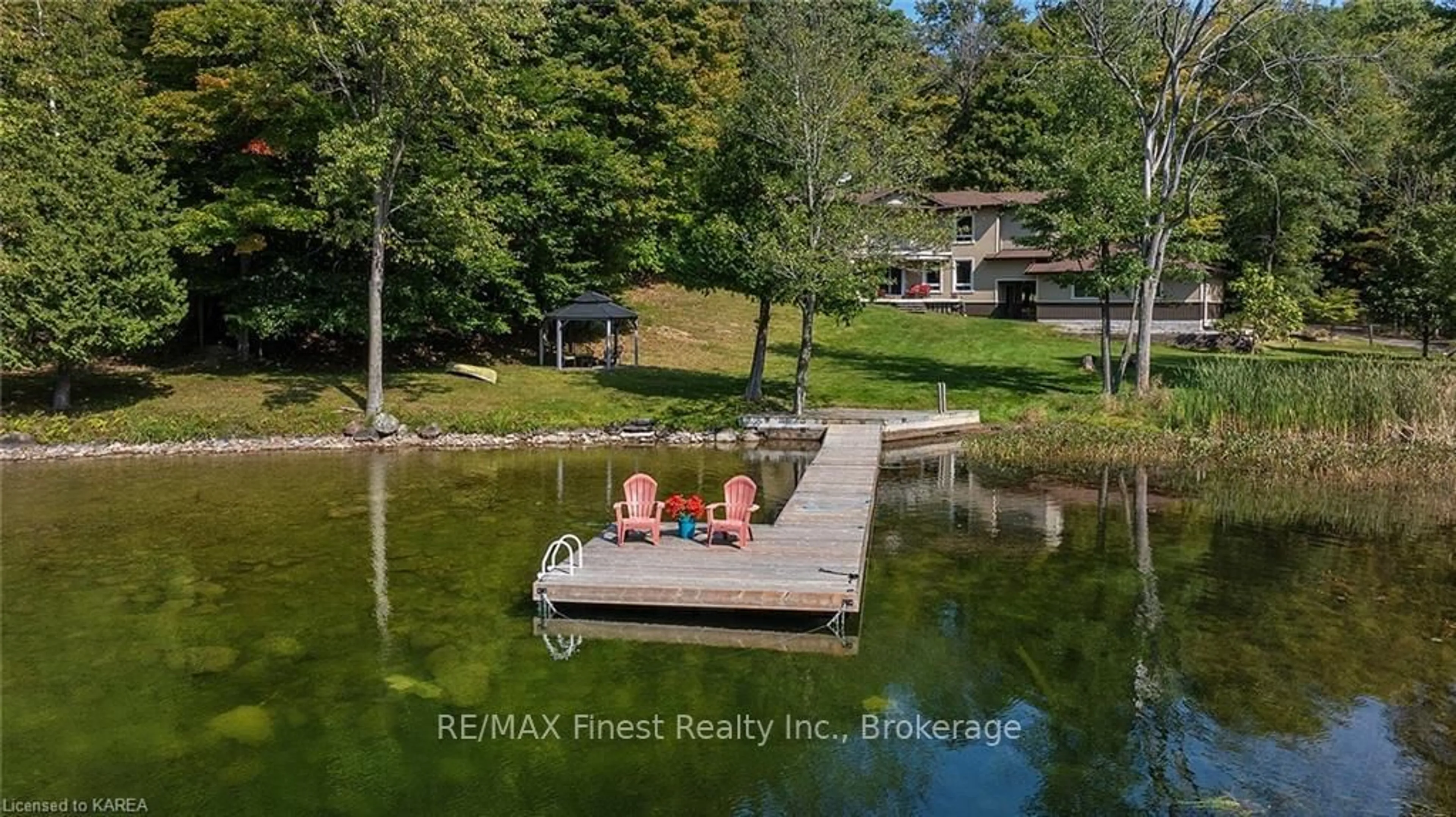 A pic from exterior of the house or condo, lake for 54 HARMONS Lane, South Frontenac Ontario K0G 1X0