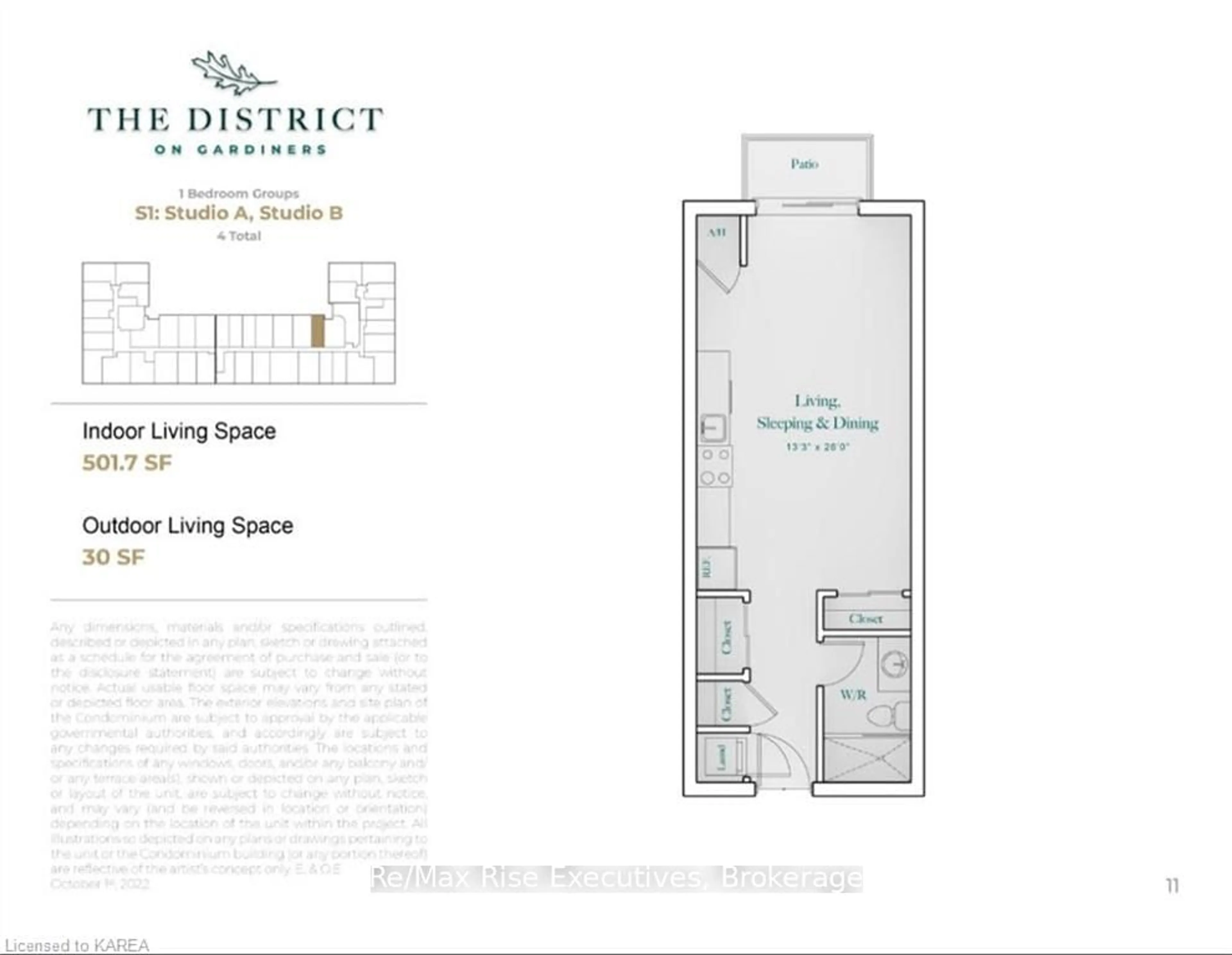 Floor plan for 820 GARDINERS Rd #234, Kingston Ontario K7M 3X9