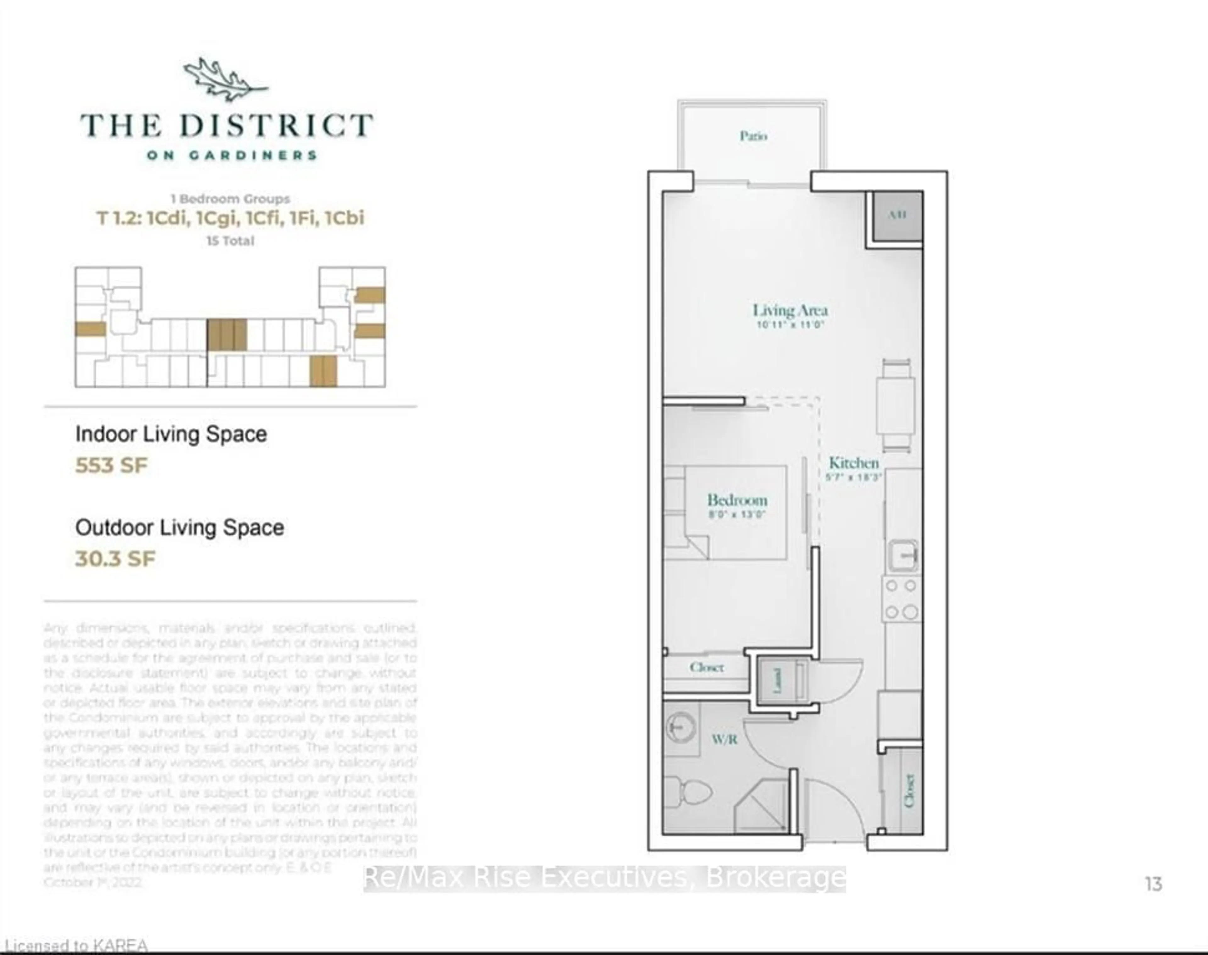 Floor plan for 820 GARDINERS Rd #240, Kingston Ontario K7M 3X9